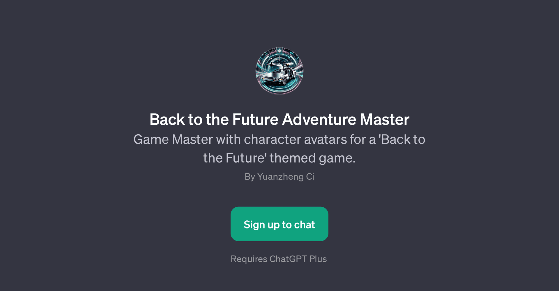 Back to the Future Adventure Master
