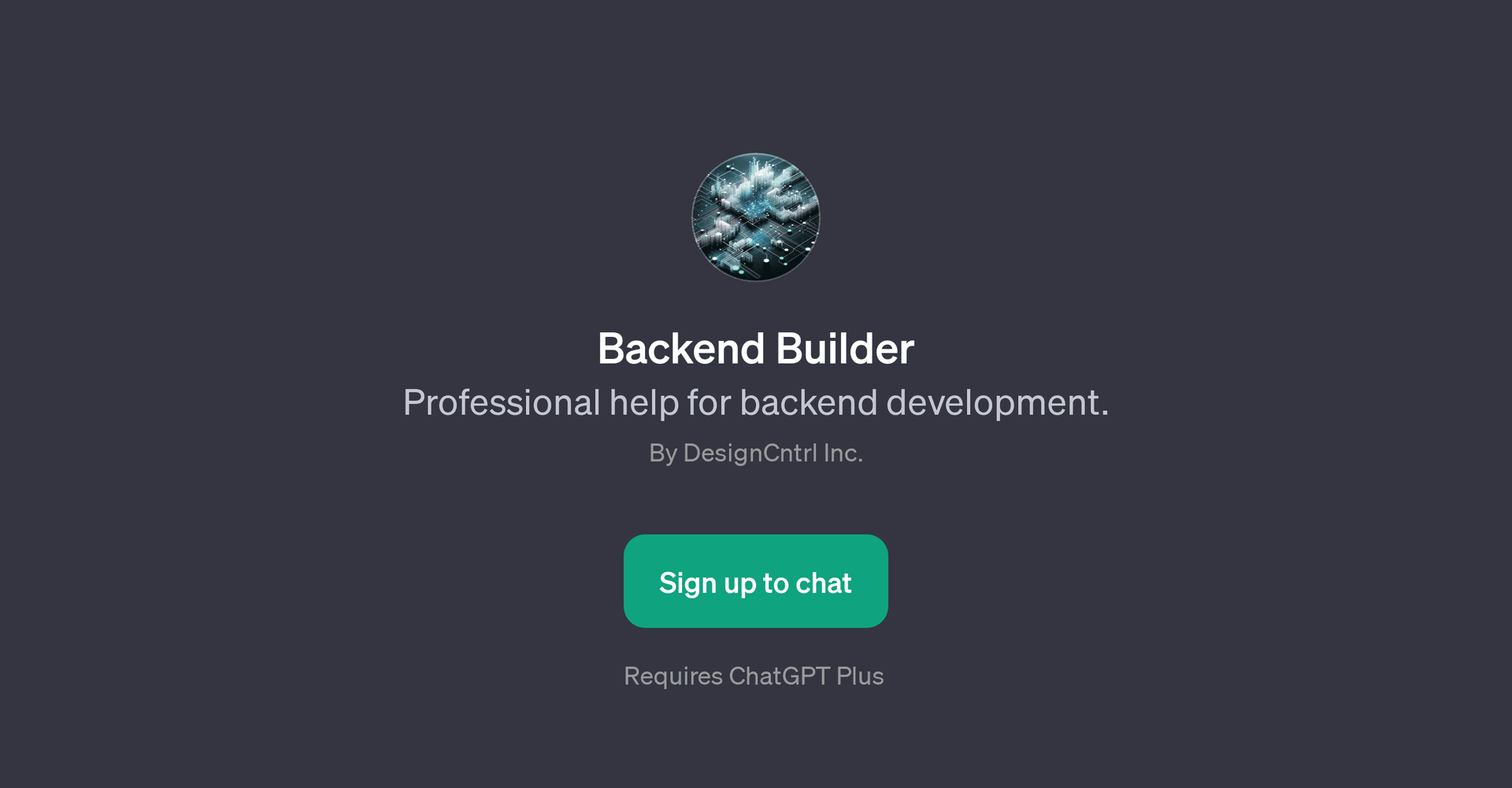 Backend Builder