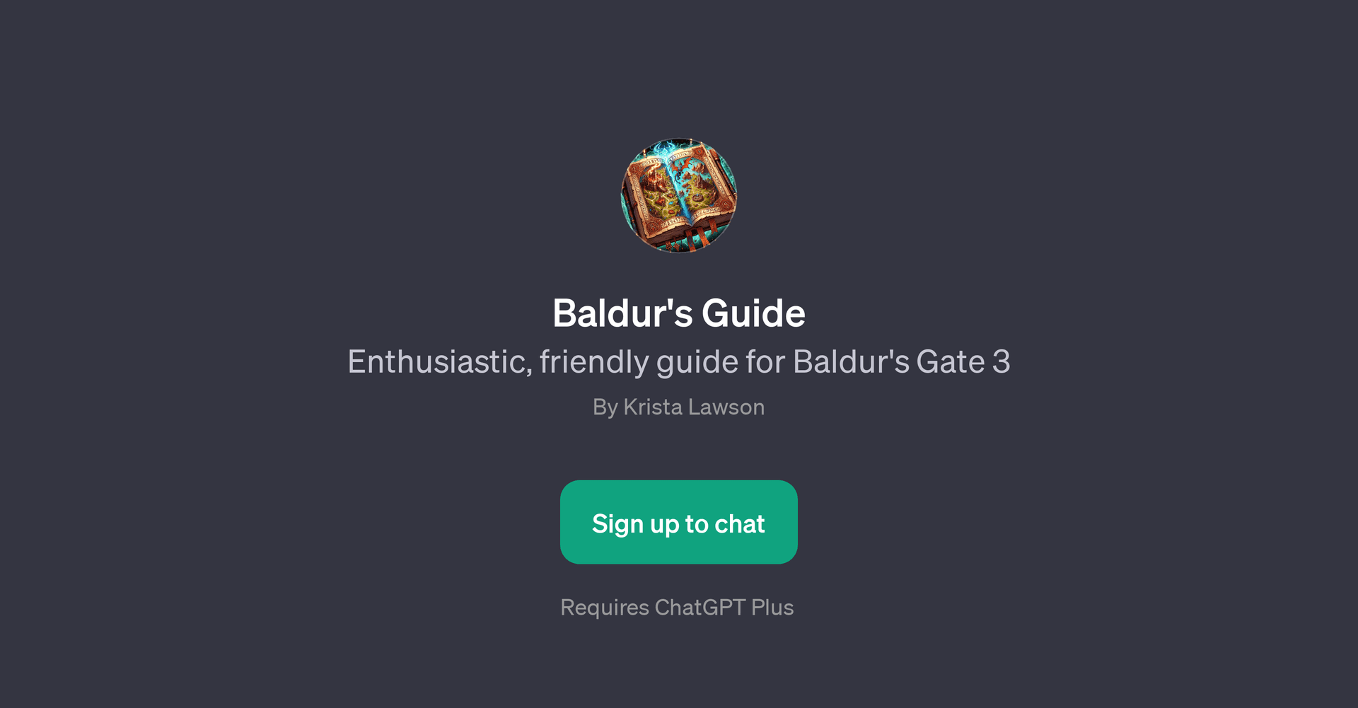 Baldur's Guide