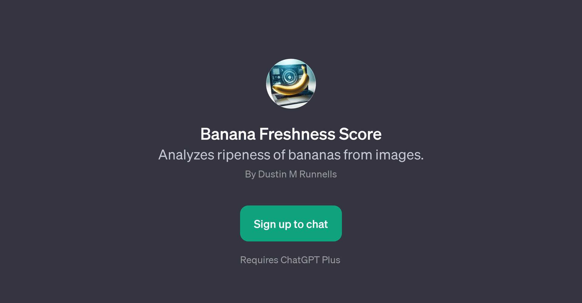 Banana Freshness Score