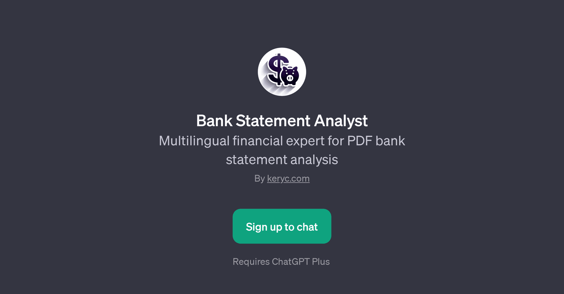 Bank Statement Analyst
