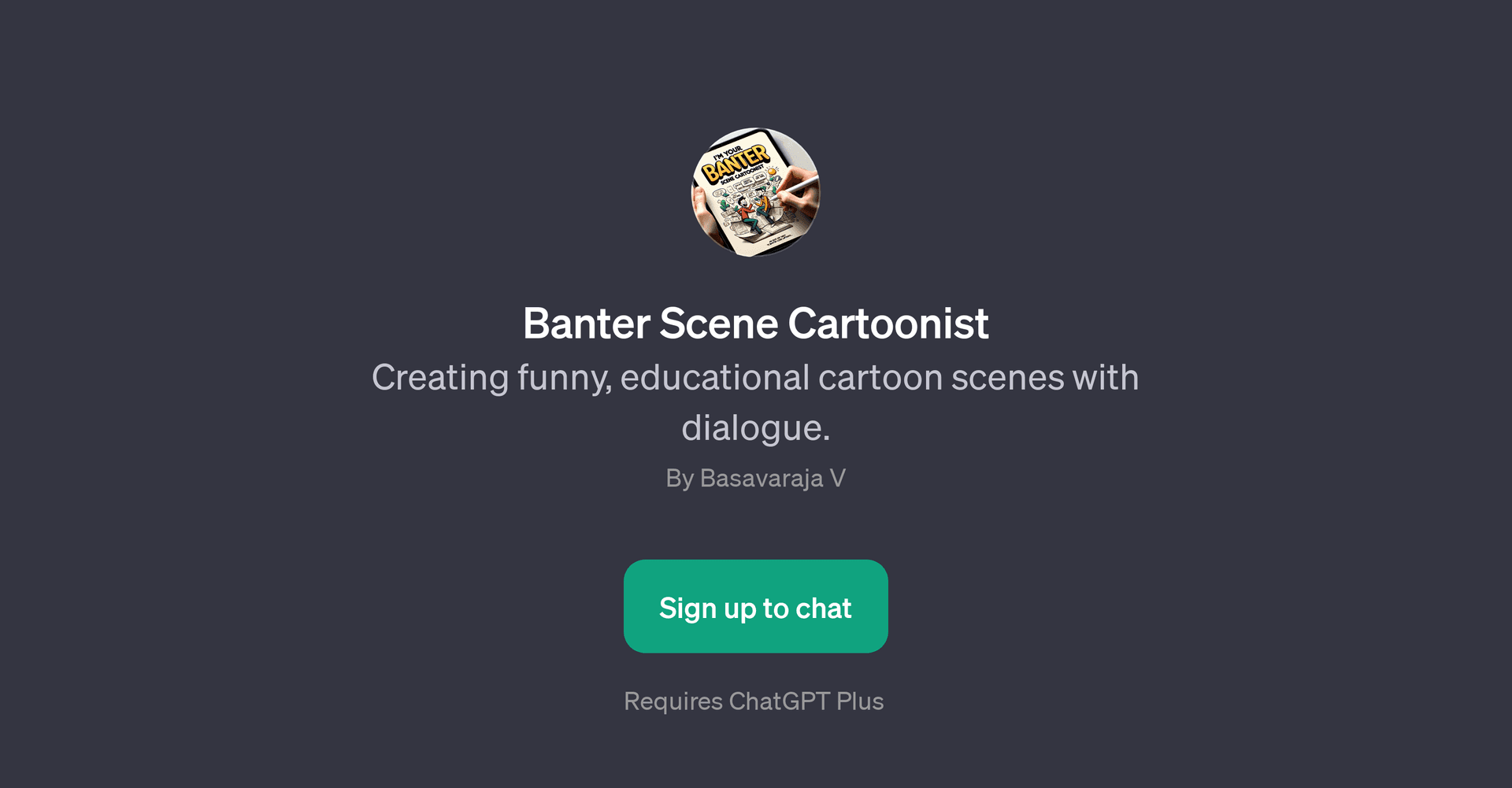 Banter Scene Cartoonist
