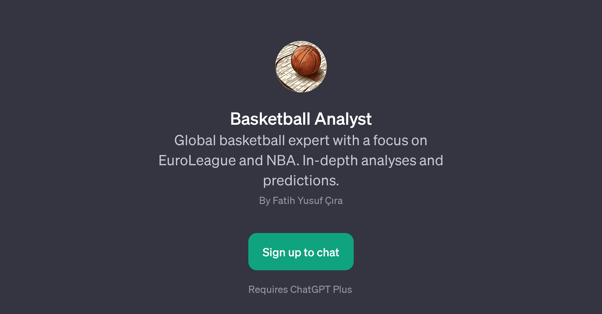 Basketball Analyst