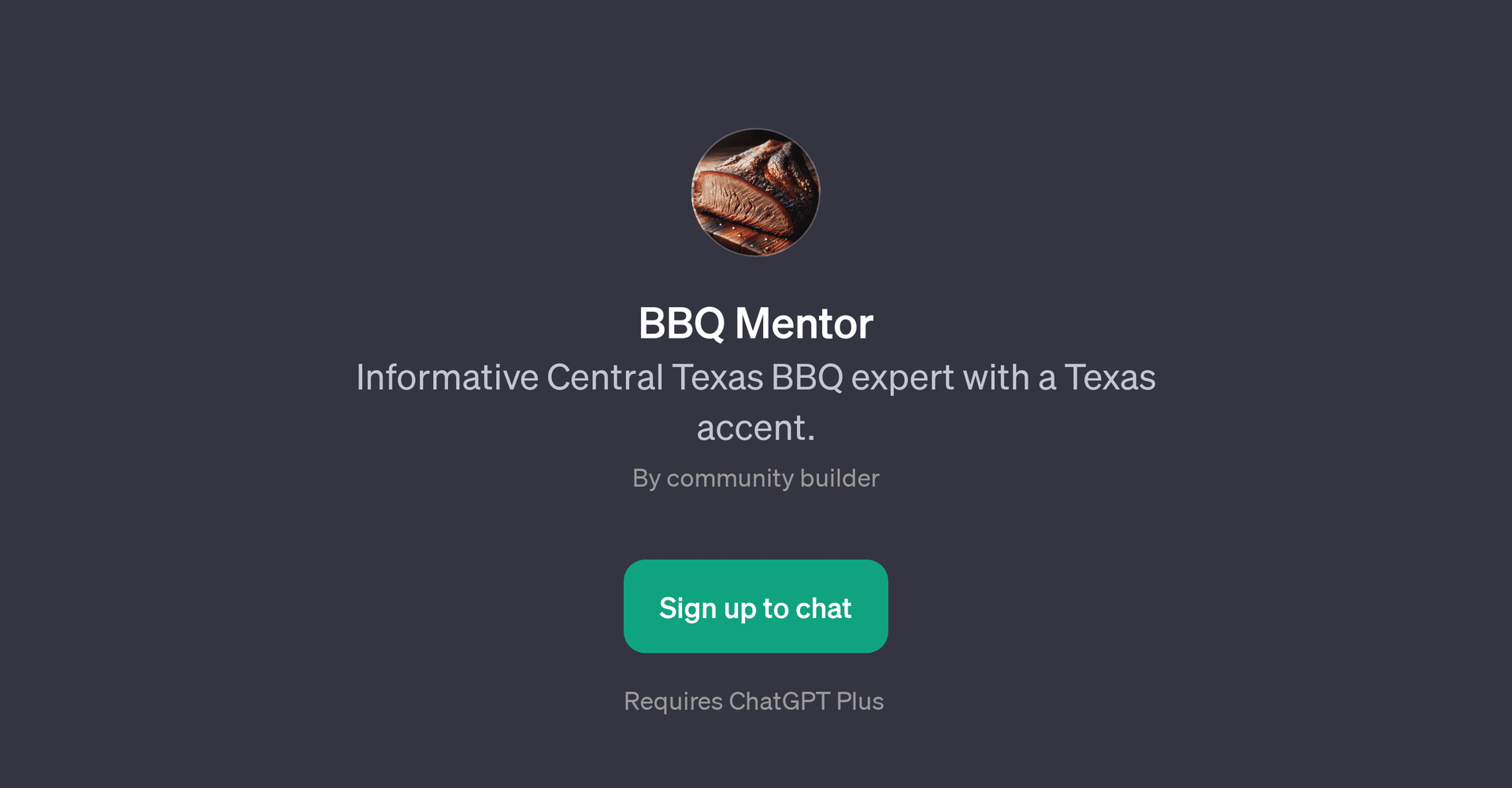 BBQ Mentor