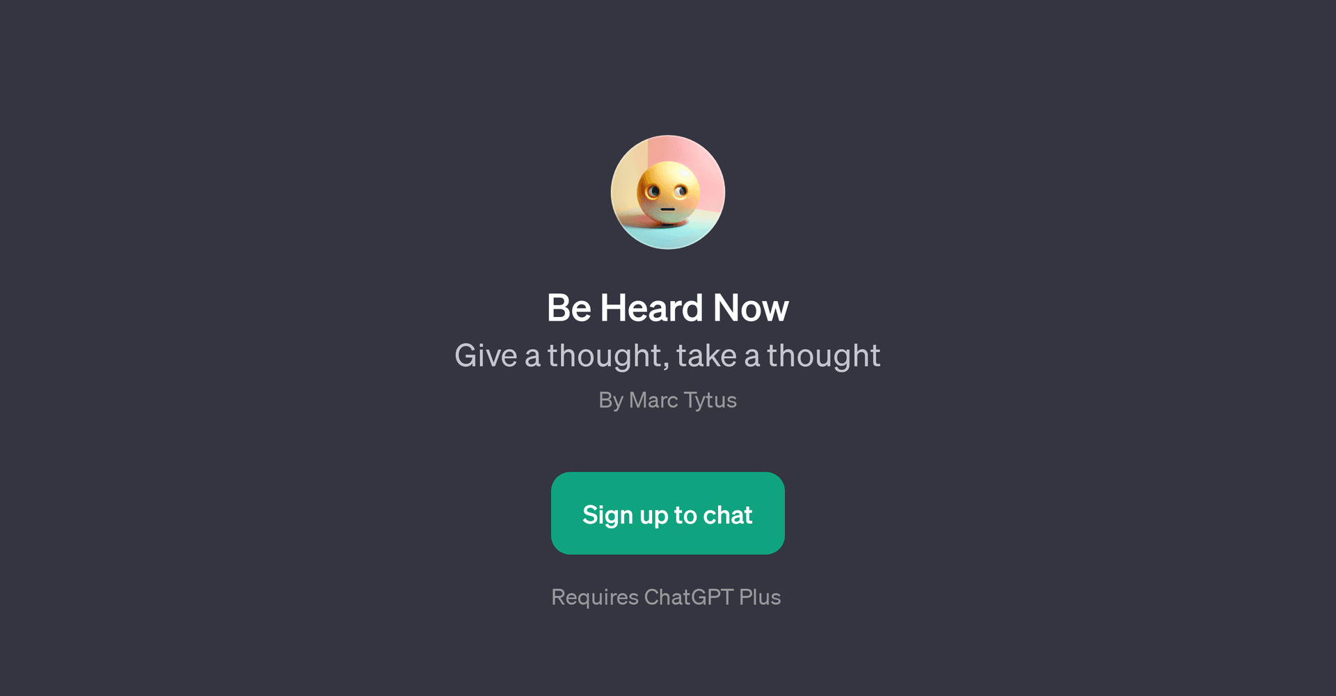 Be Heard Now