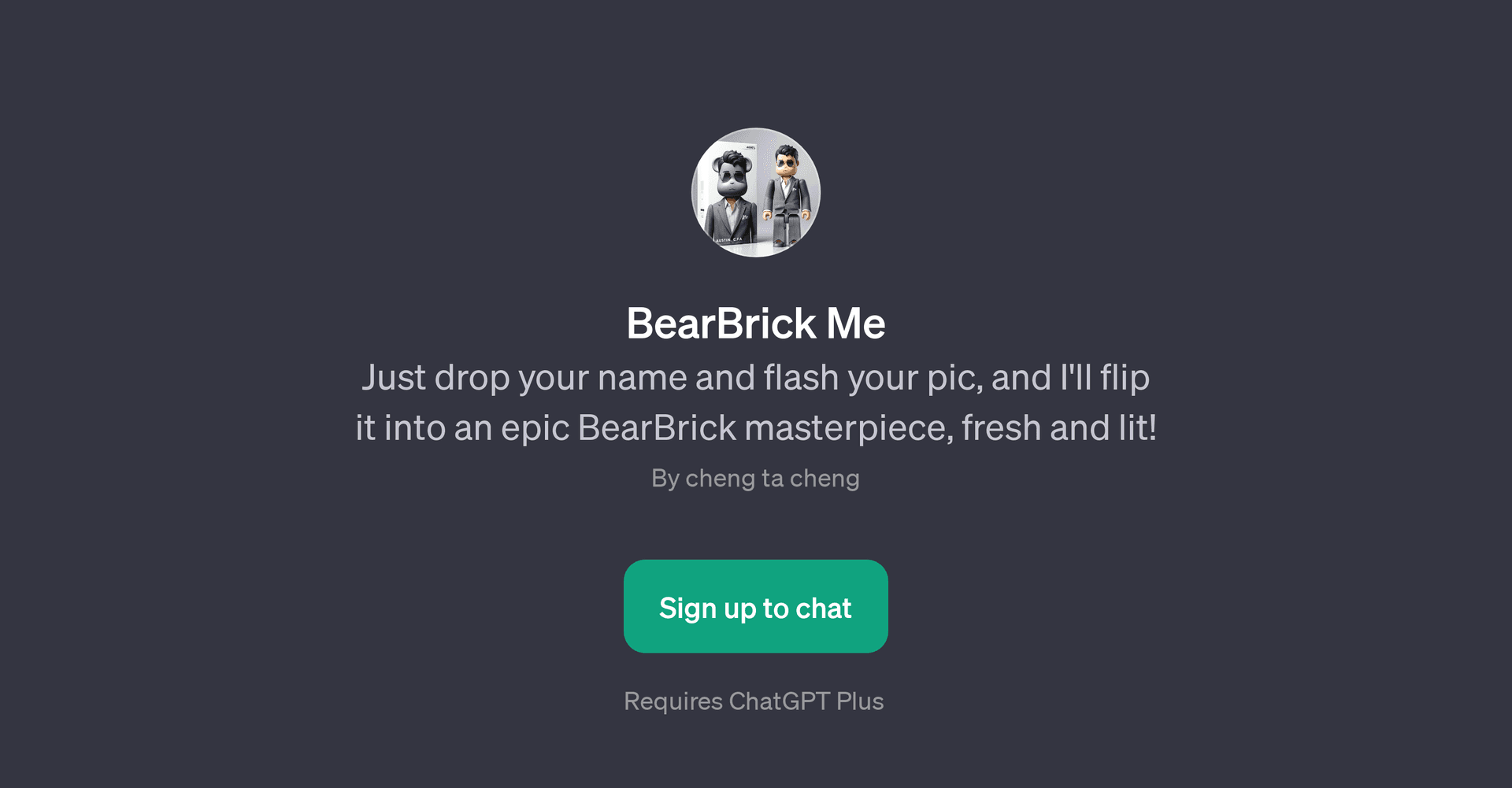 BearBrick Me
