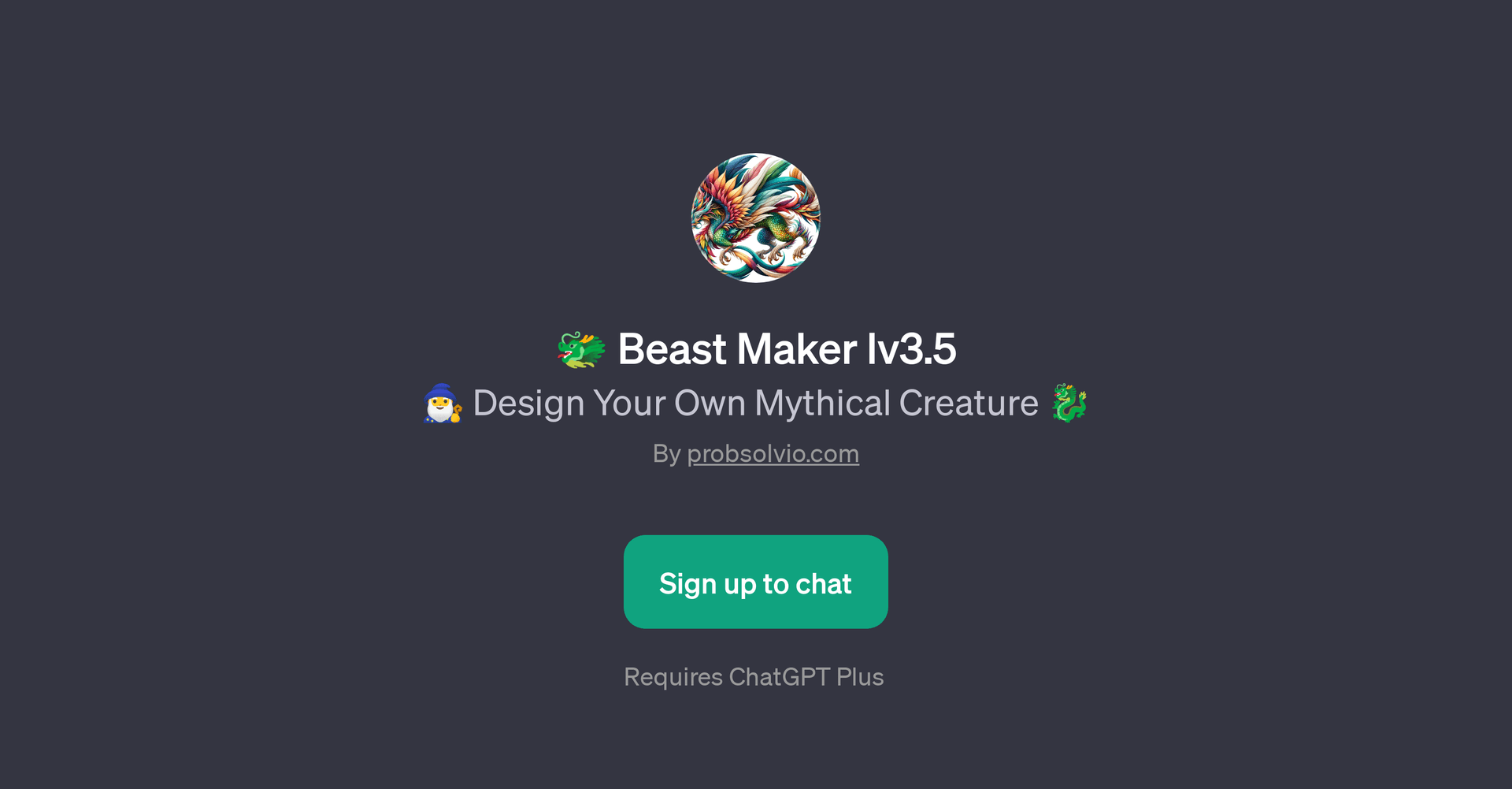 Beast Maker lv3.5