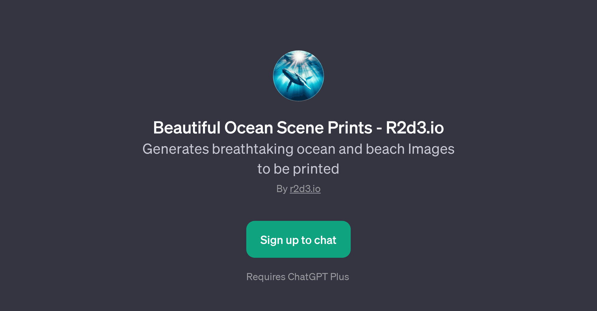 Beautiful Ocean Scene Prints - R2d3.io