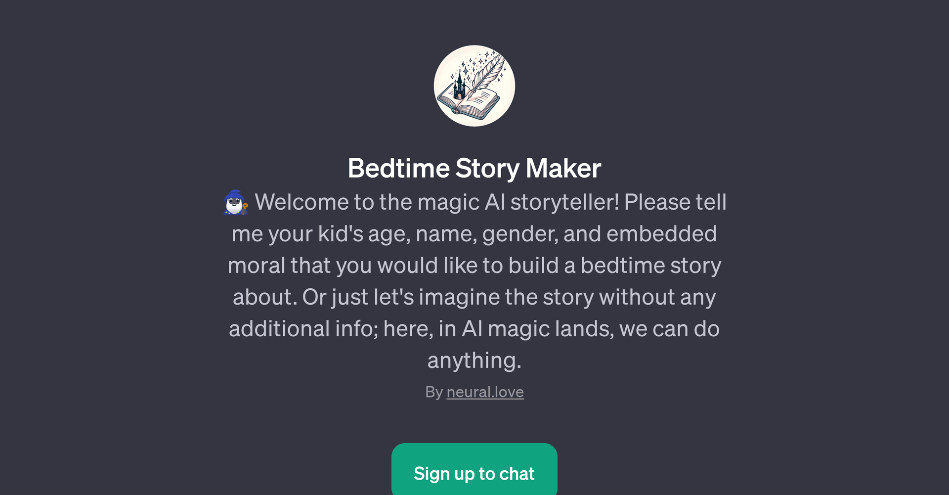 Bedtime Story Maker