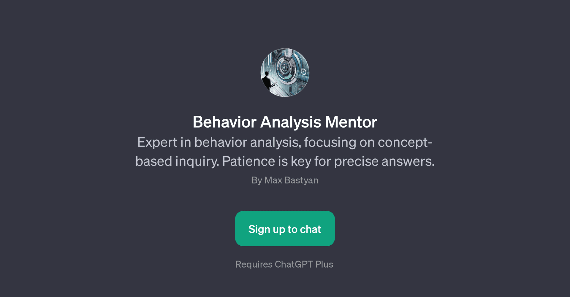 Behavior Analysis Mentor