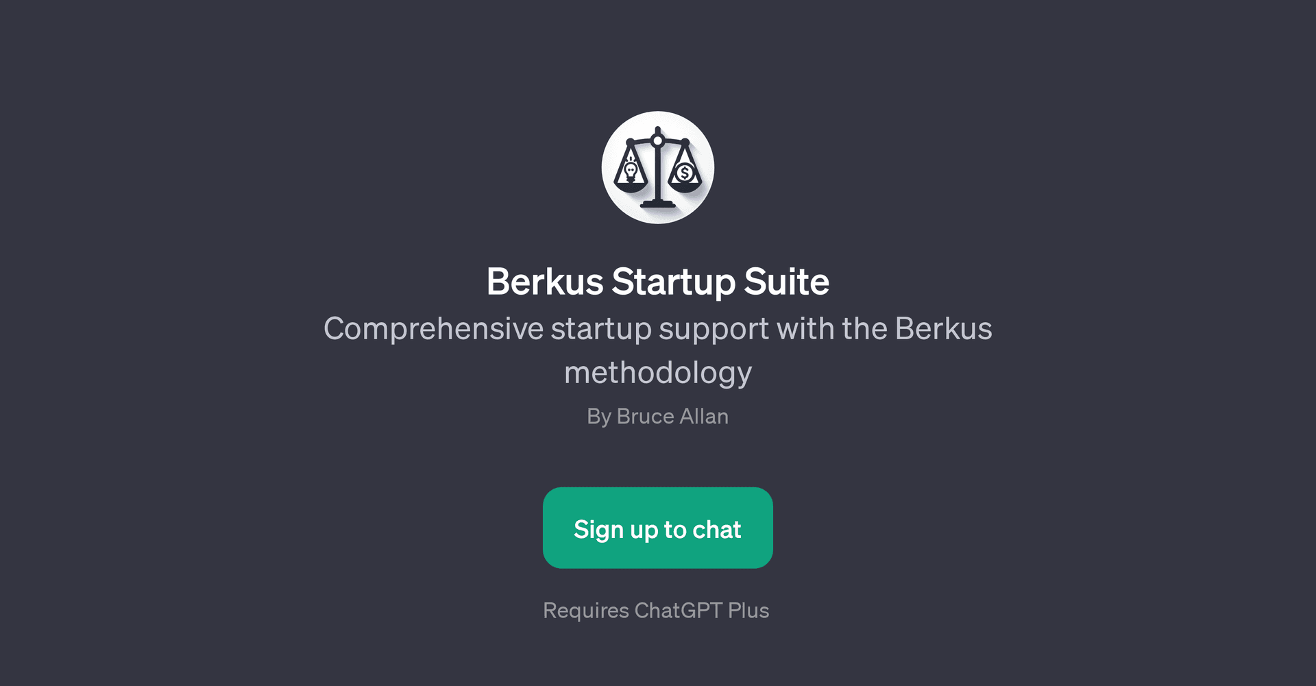 Berkus Startup Suite