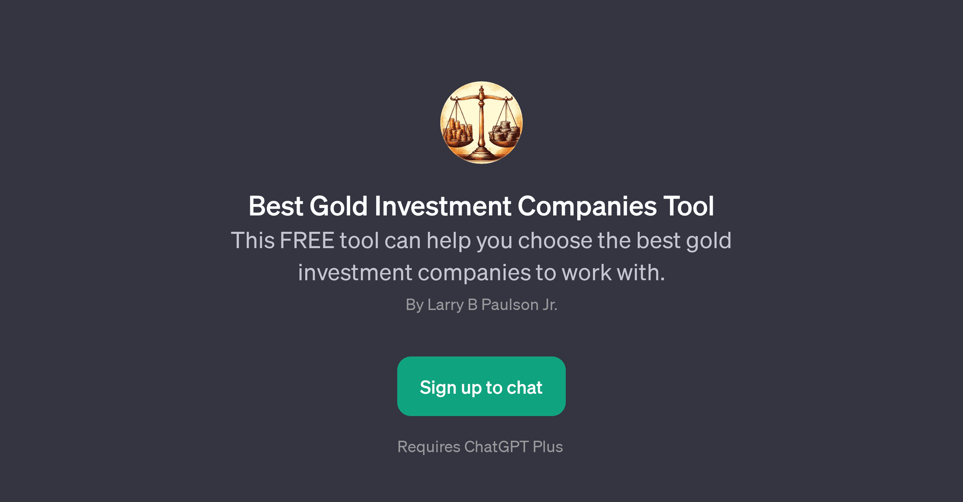 Best Gold Investment Companies Tool