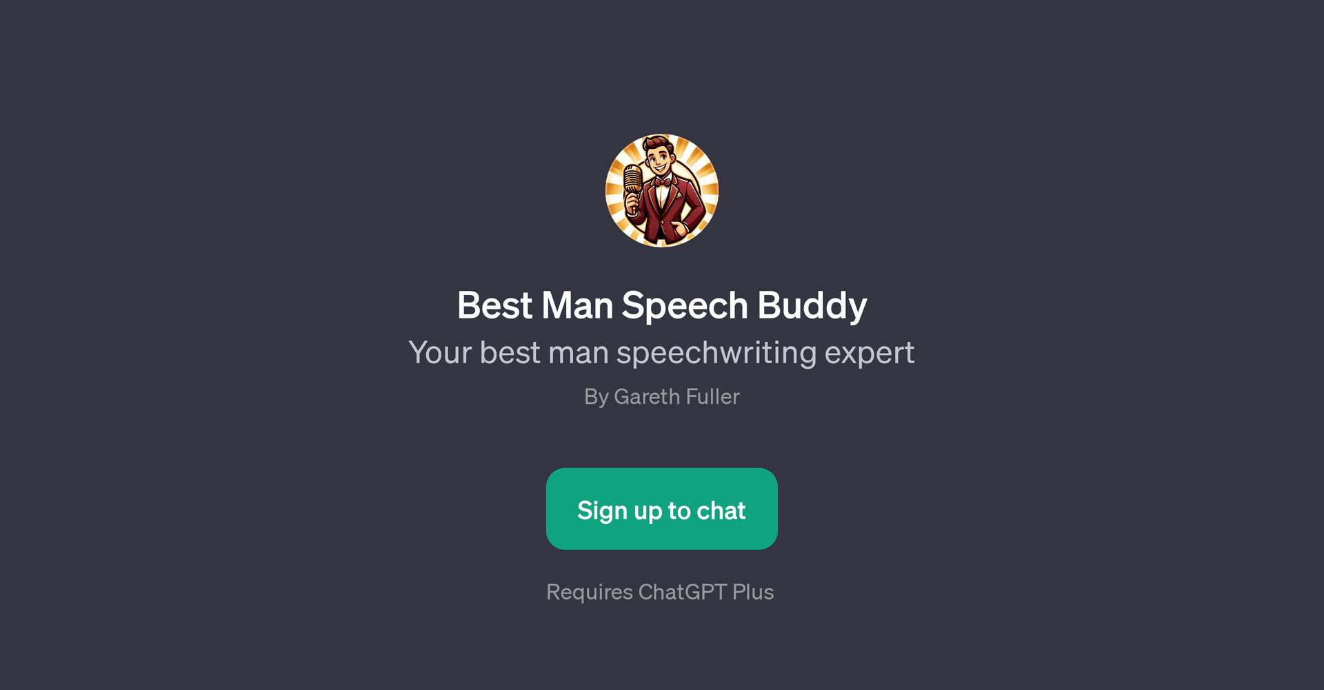 Best Man Speech Buddy