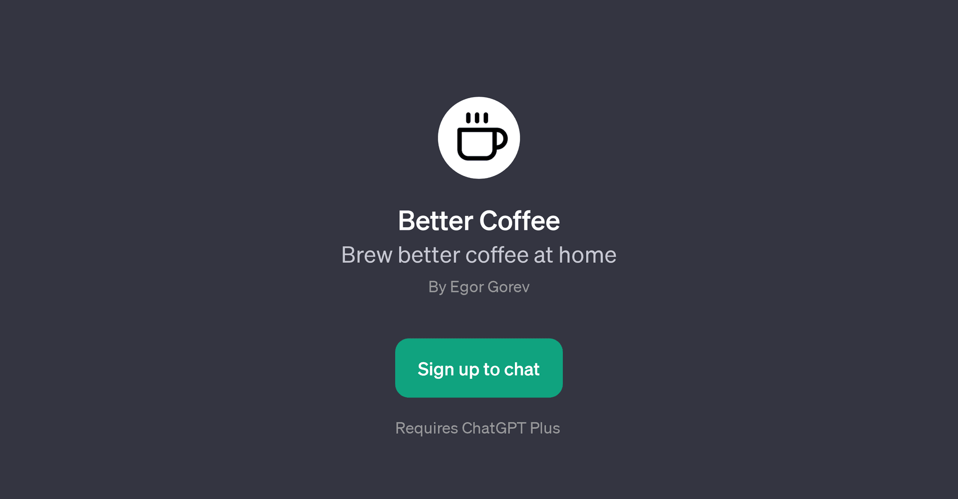 Better Coffee