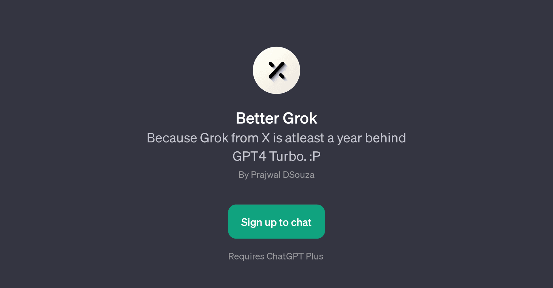 Better Grok