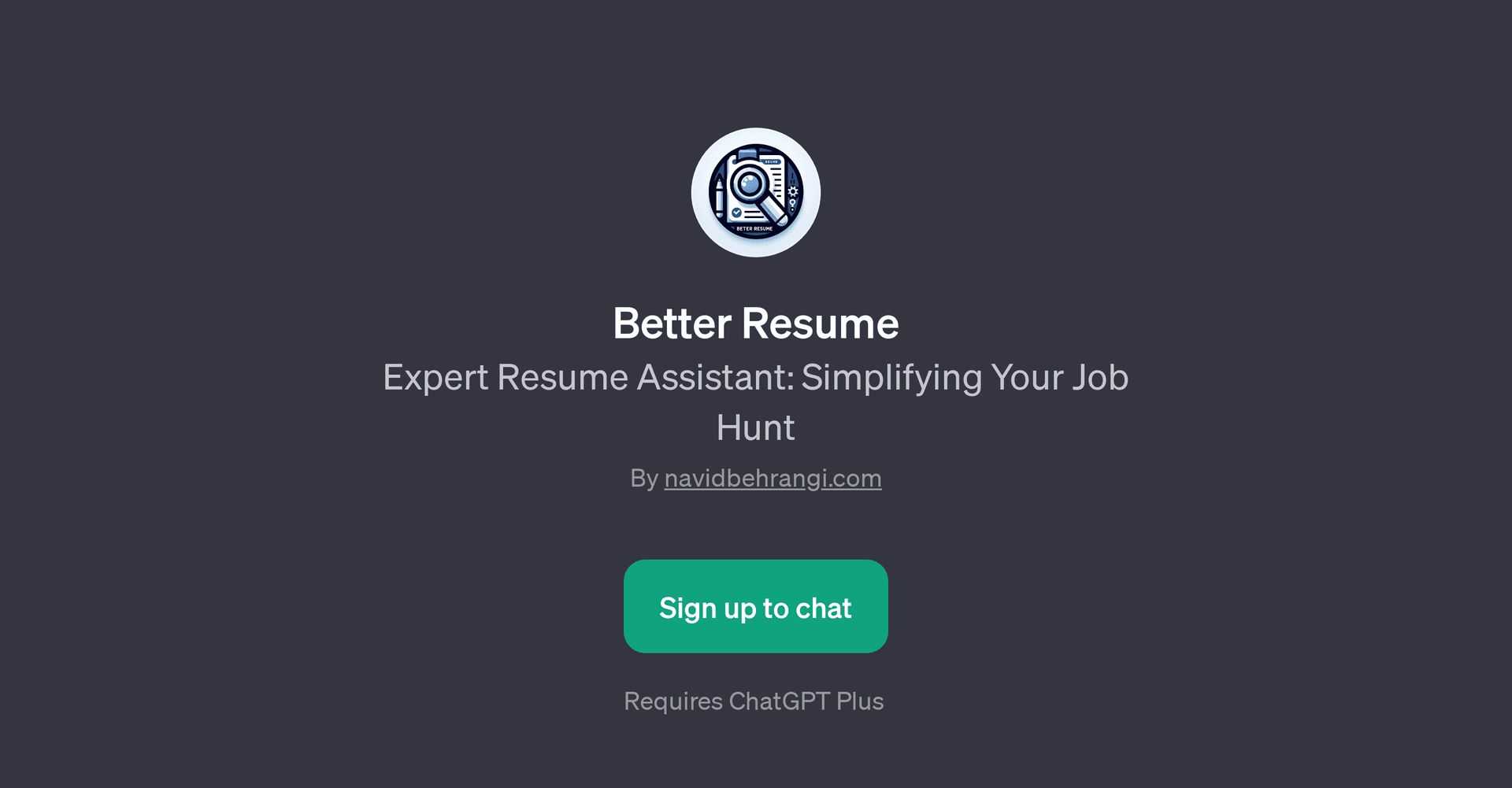 Better Resume