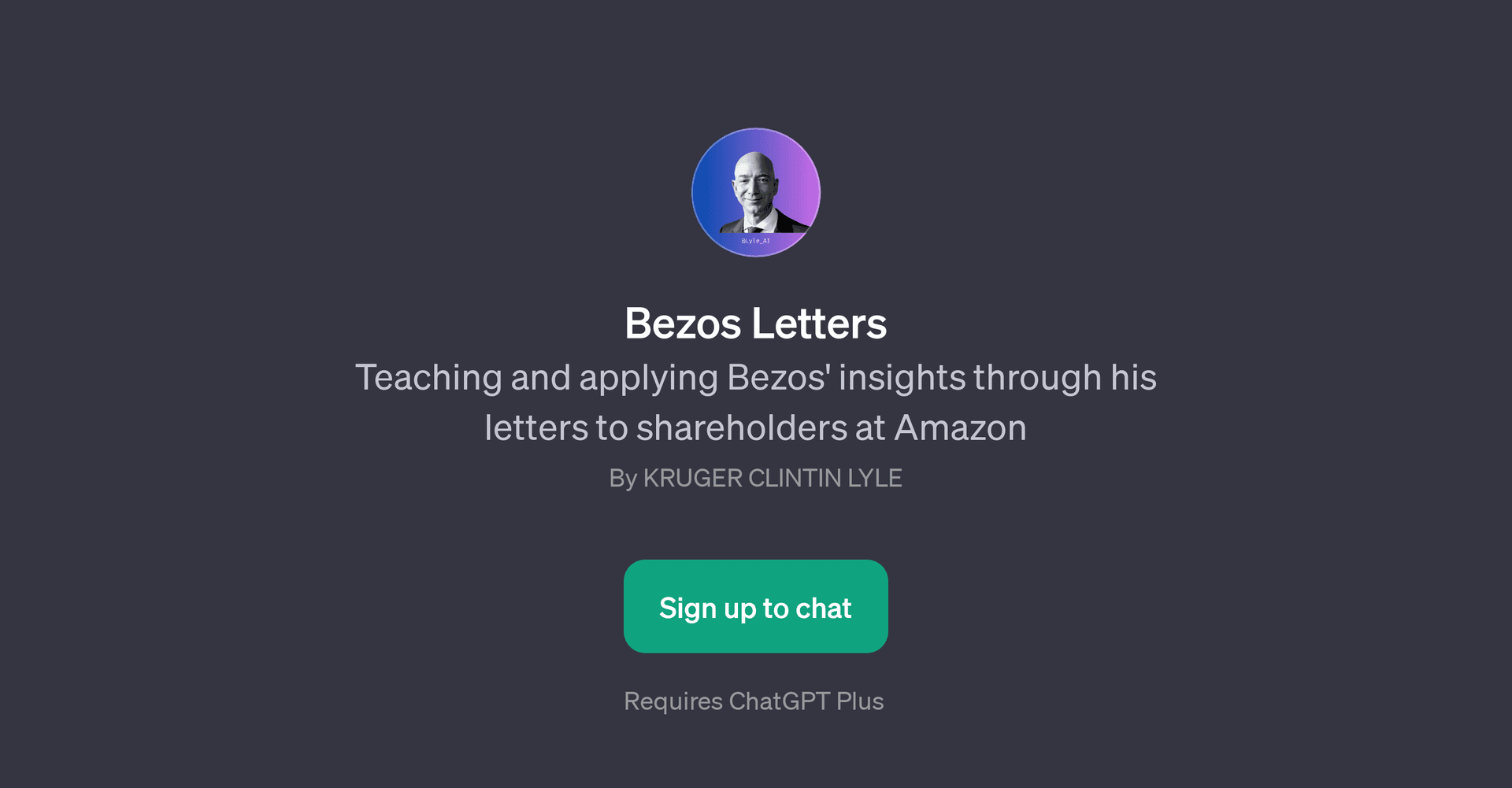 Bezos Letters
