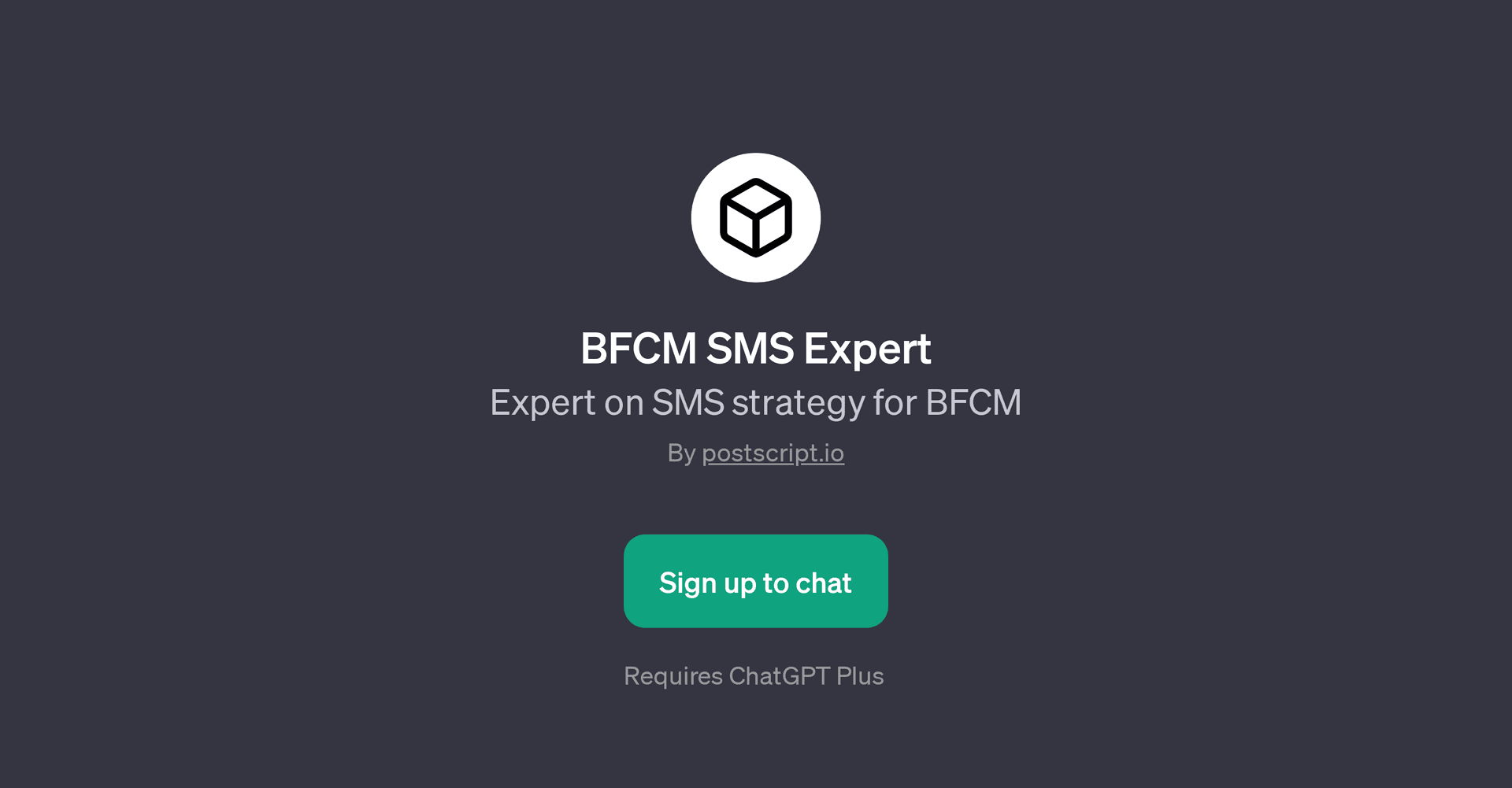 BFCM SMS Expert