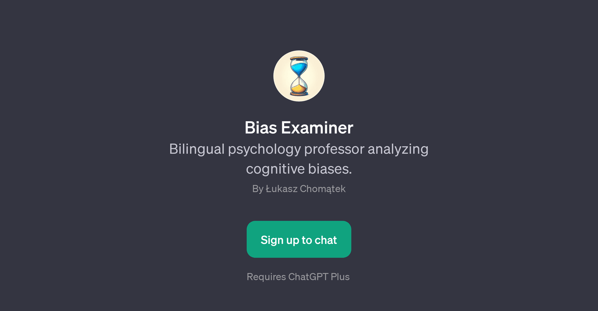 Bias Examiner