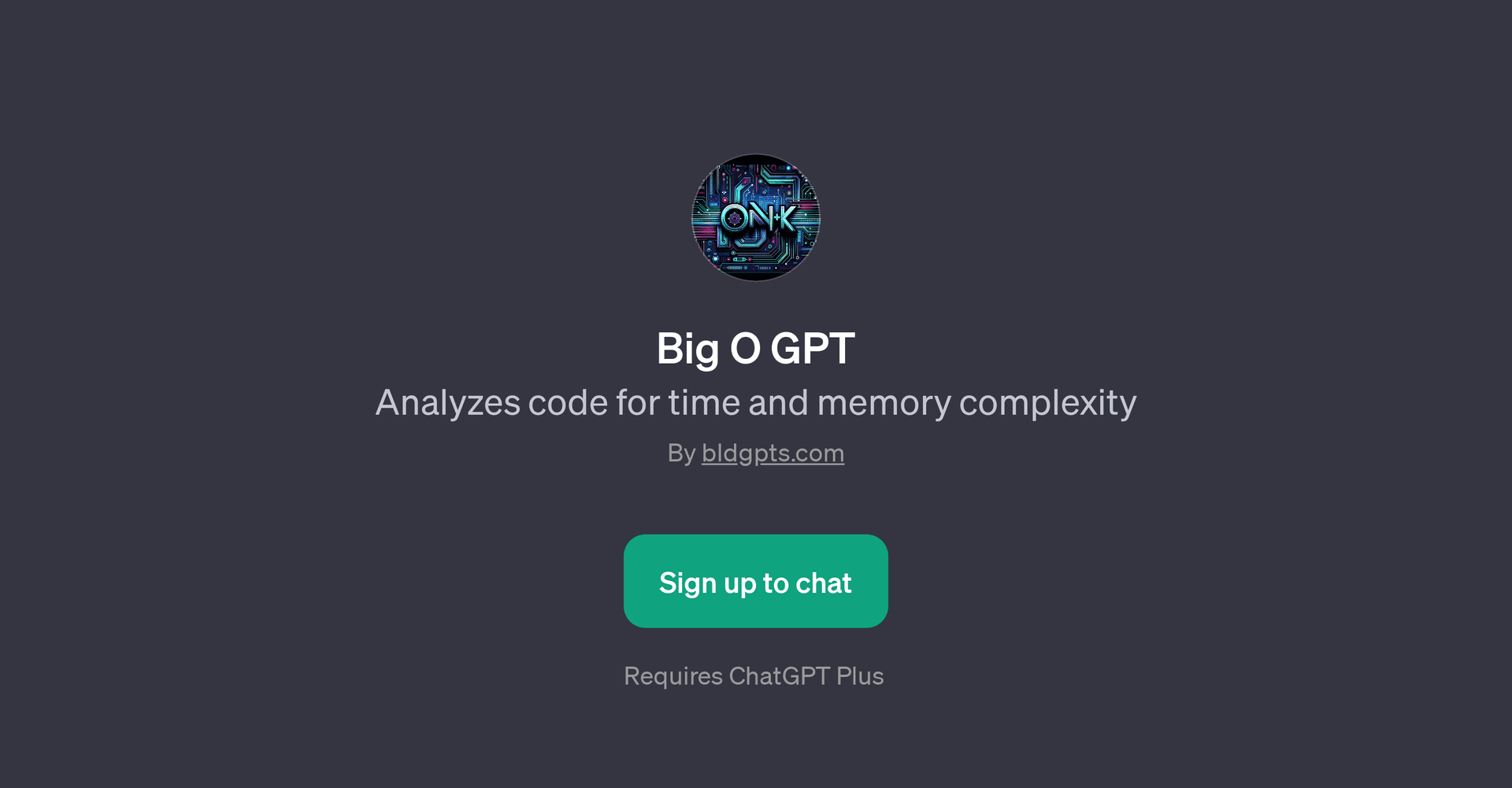 Big O GPT