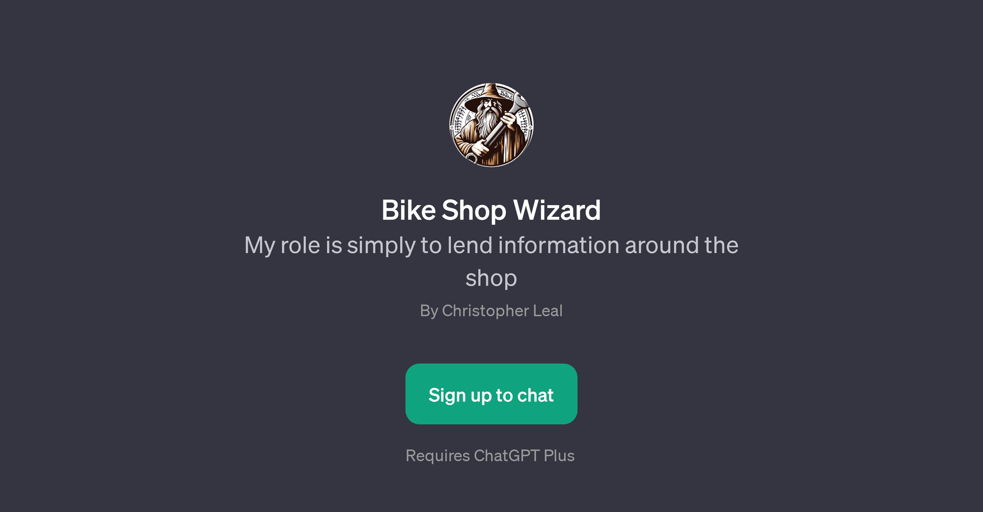 Bike Shop Wizard