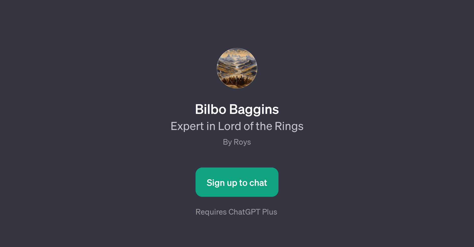 Bilbo Baggins