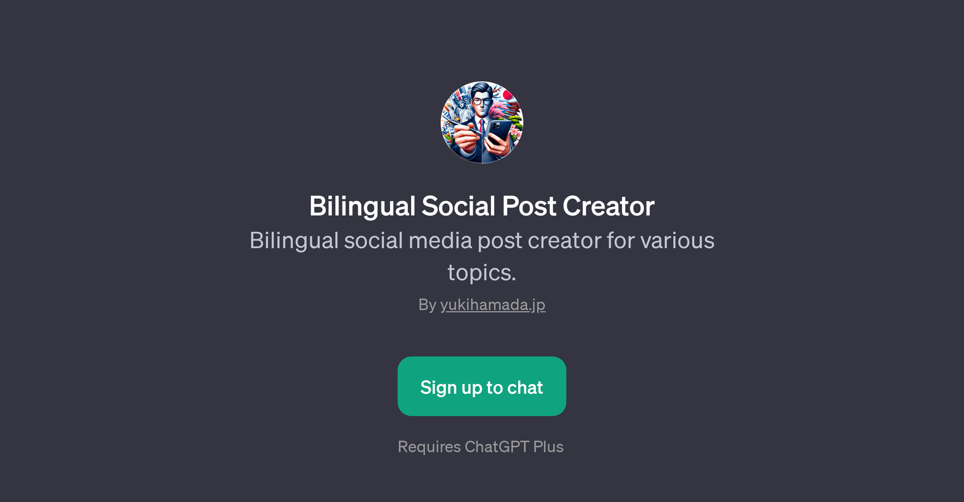 Bilingual Social Post Creator