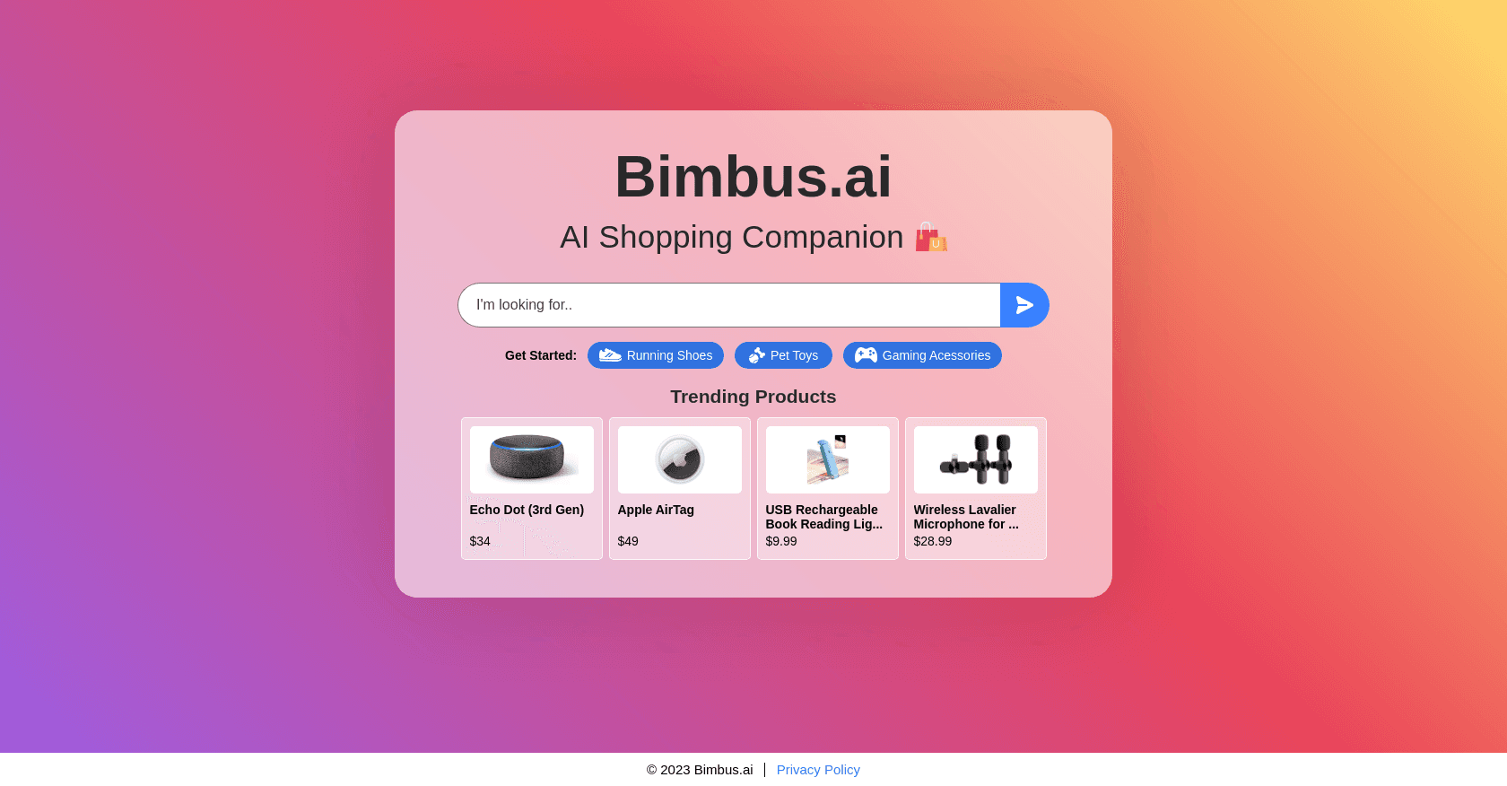 Bimbus AI