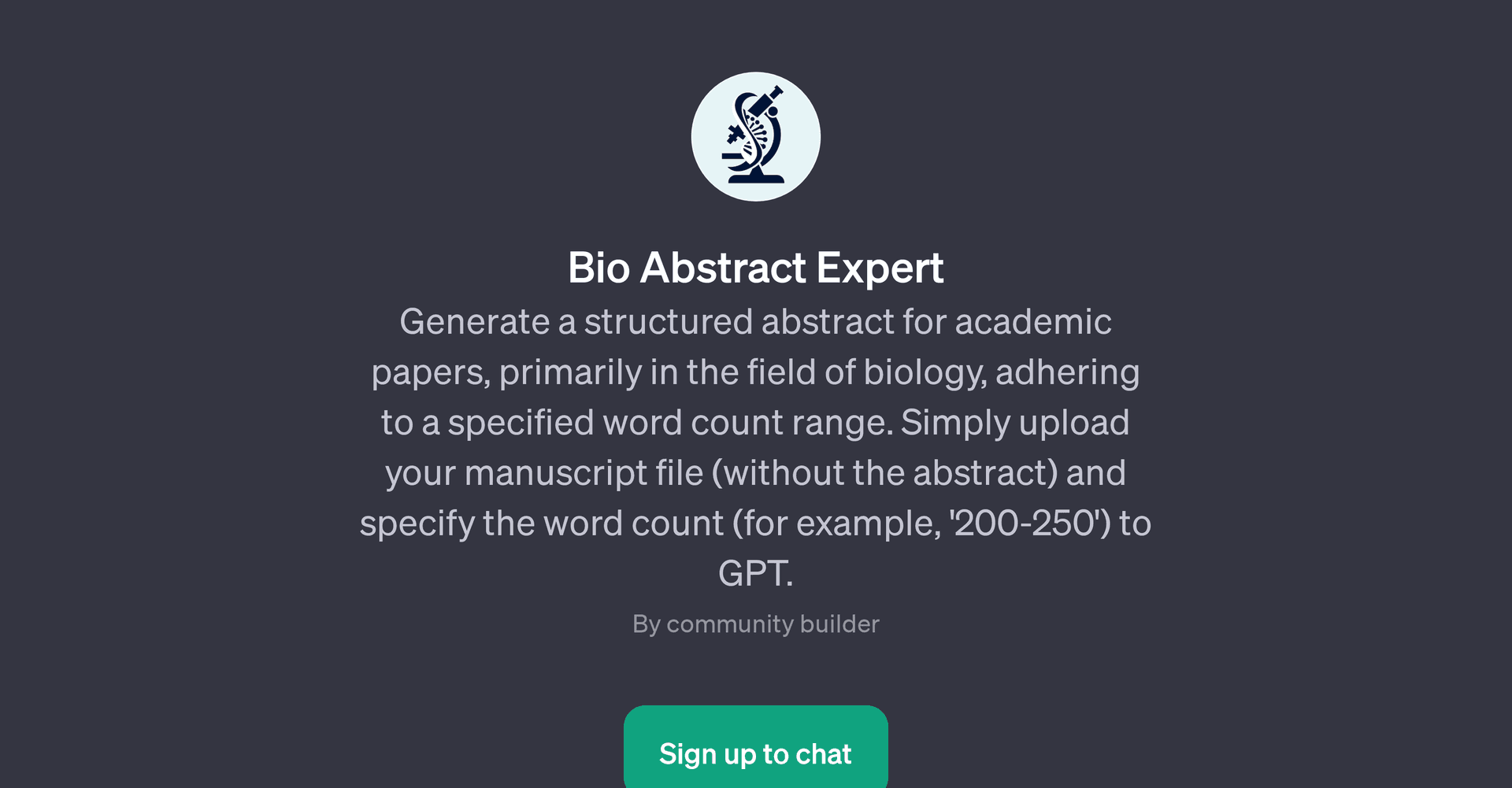 Bio Abstract Expert