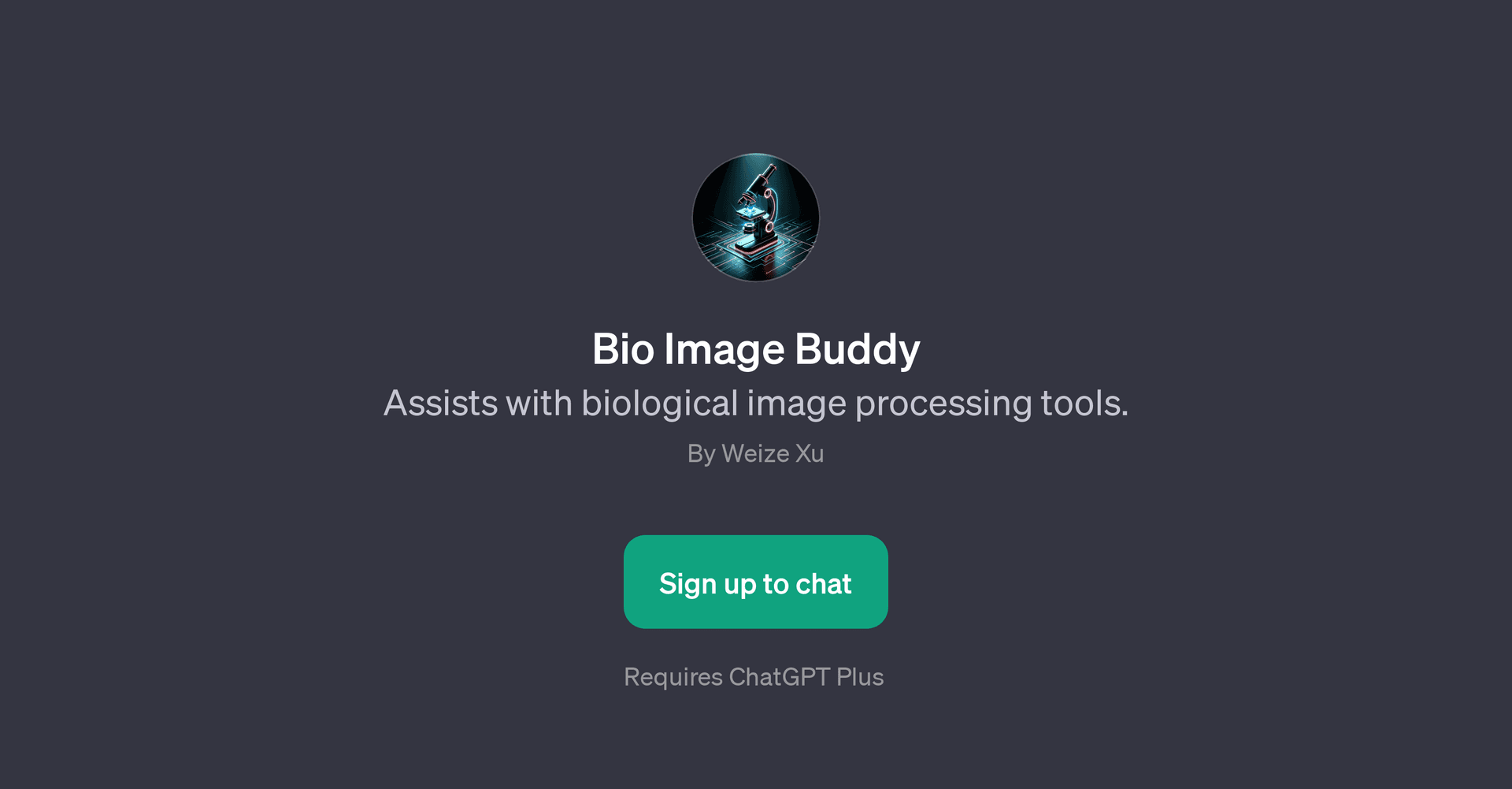 Bio Image Buddy