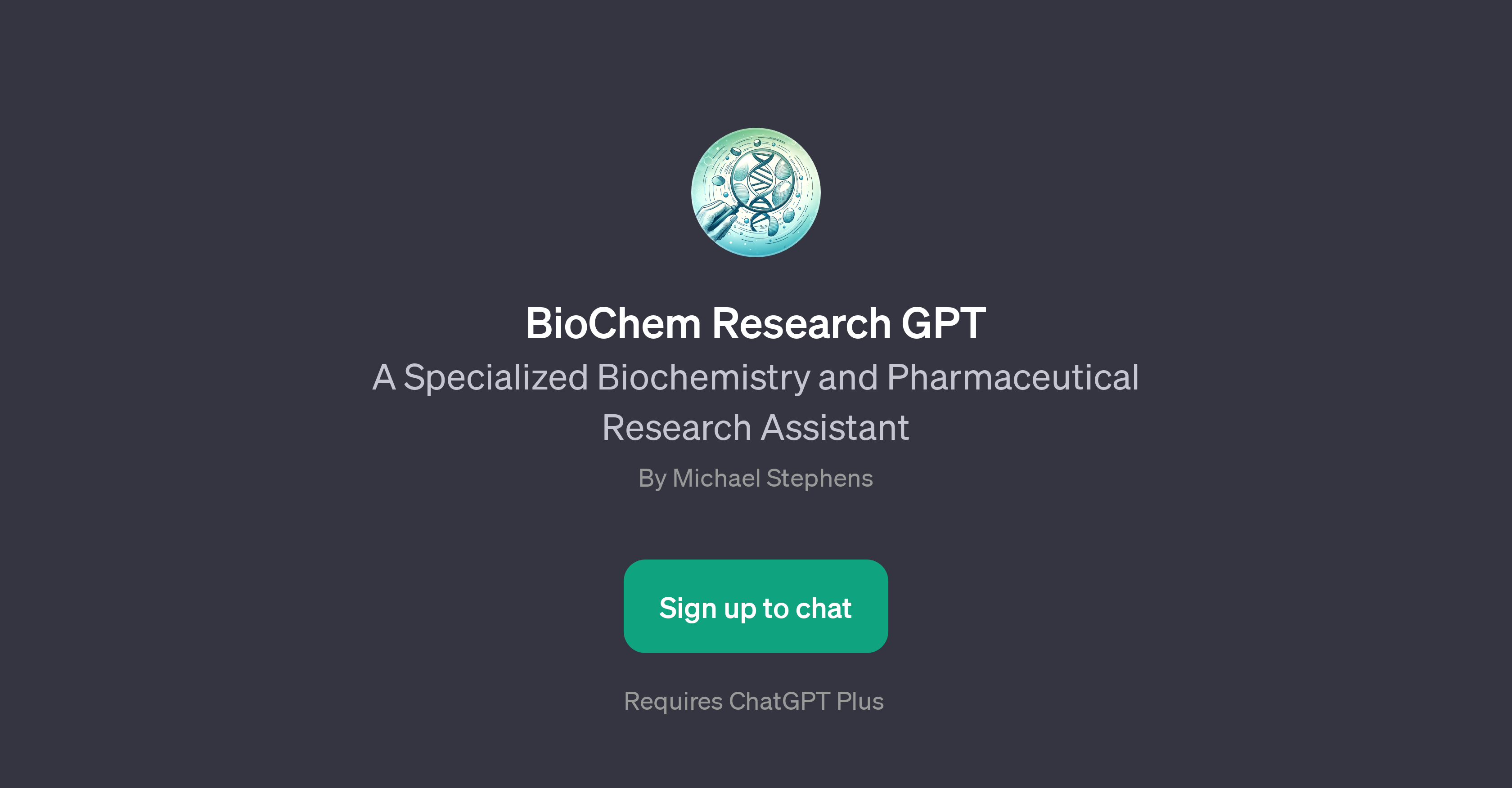 BioChem Research GPT