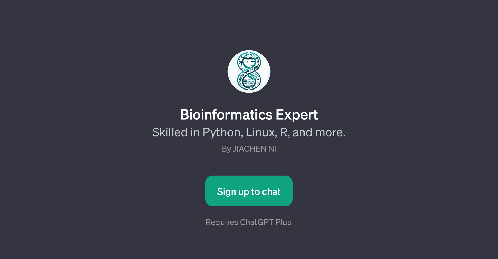 Bioinformatics Expert