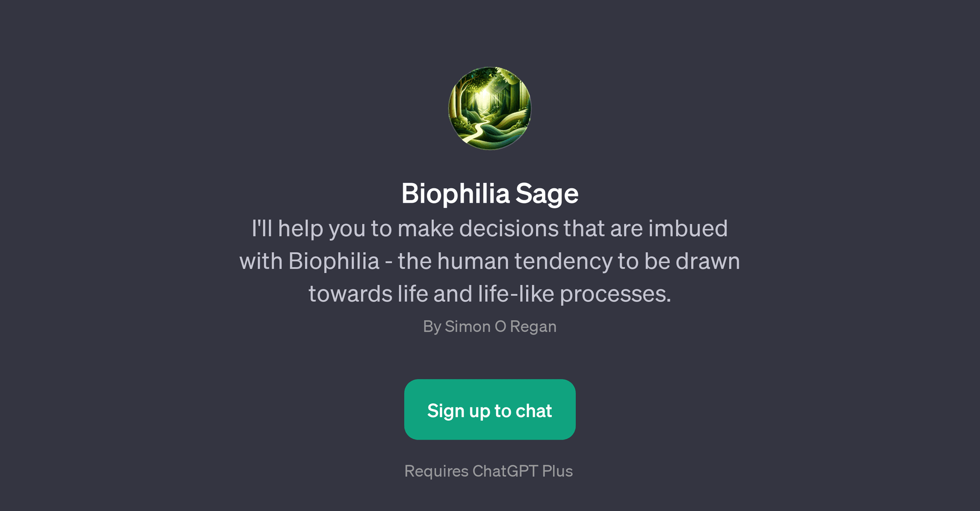 Biophilia Sage