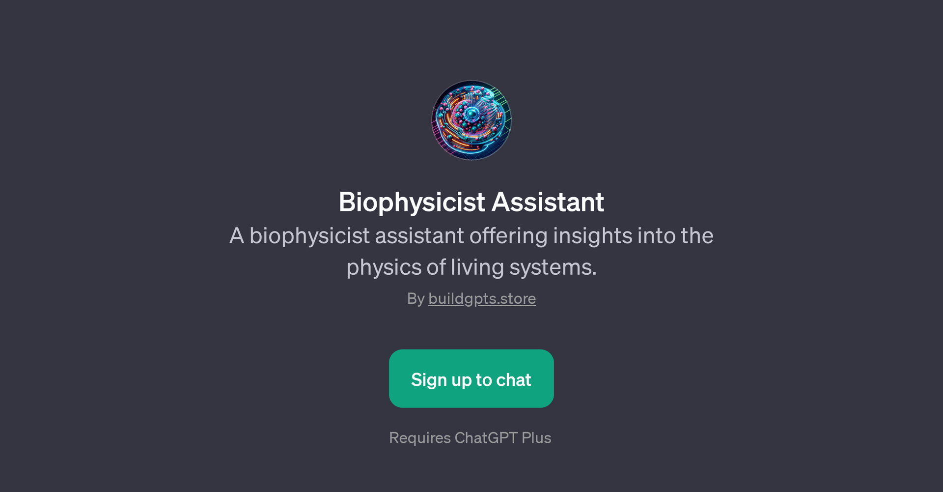 Biophysicist Assistant