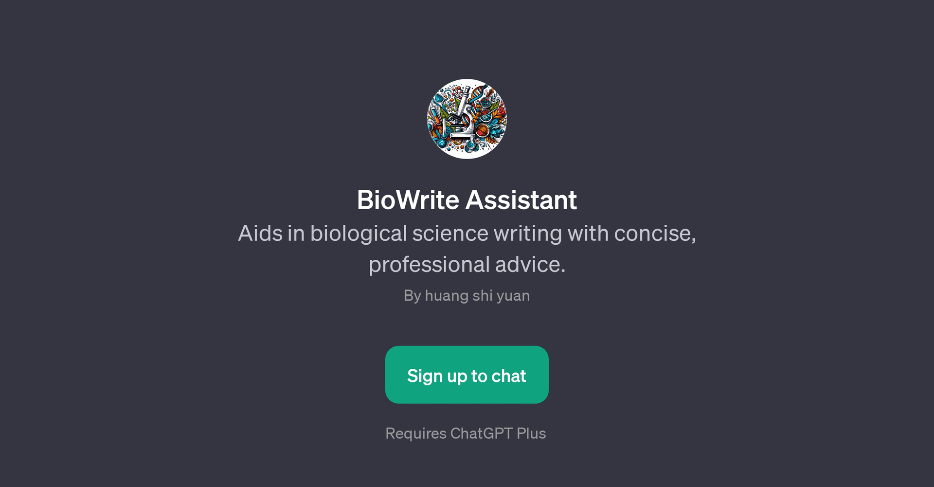 BioWrite Assistant