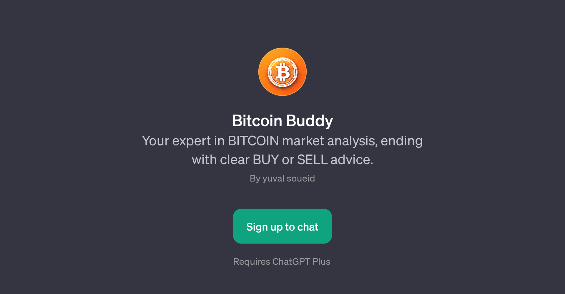 Bitcoin Buddy