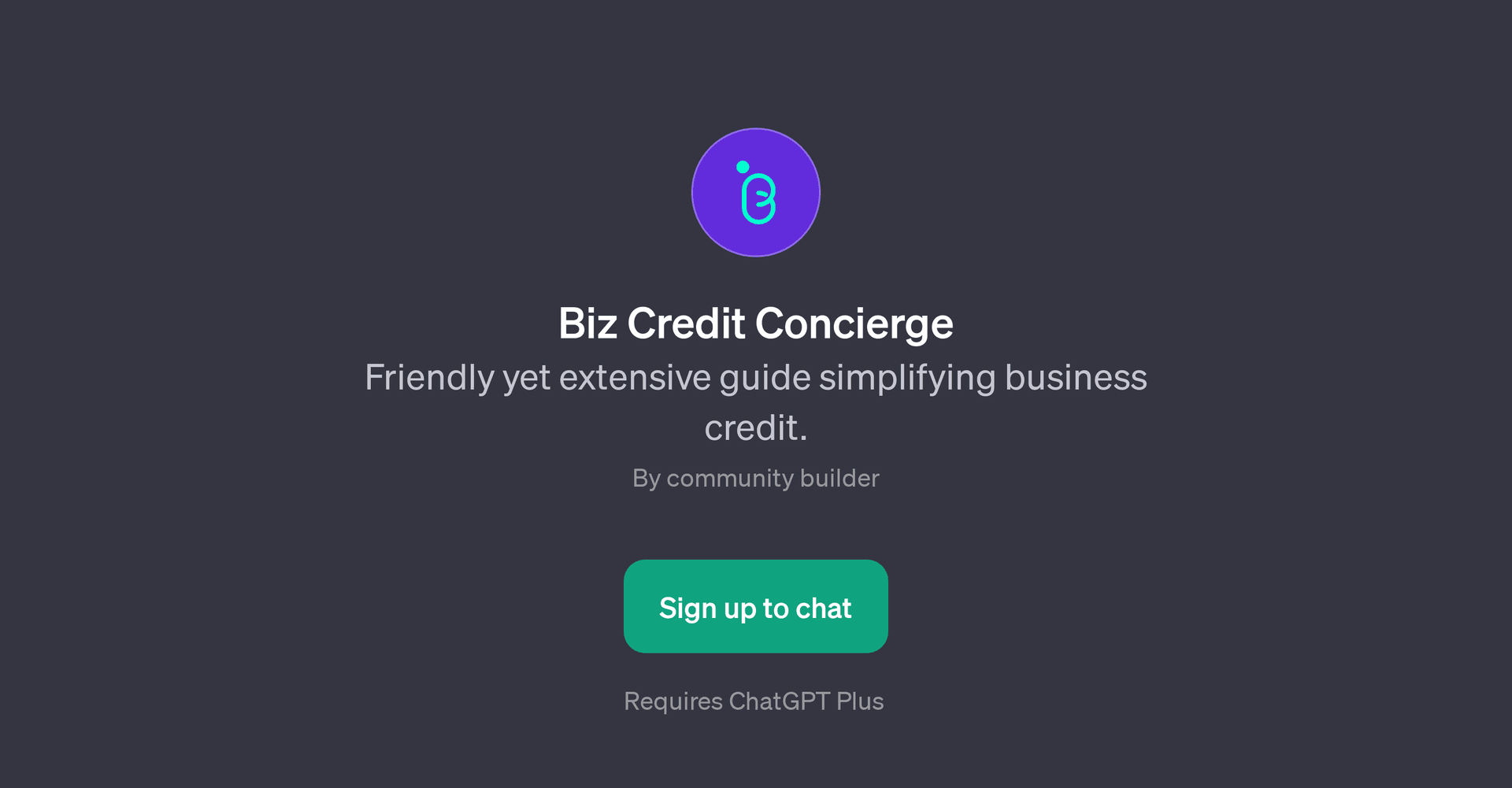 Biz Credit Concierge