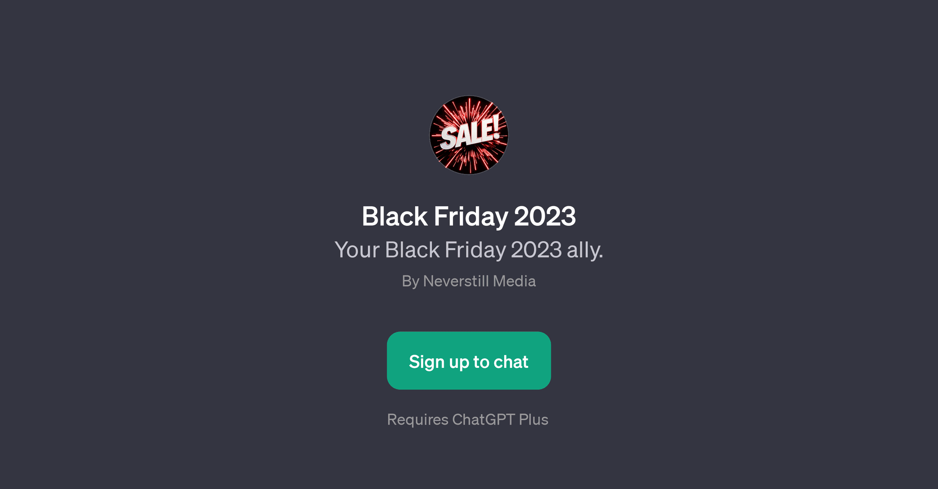Black Friday 2023