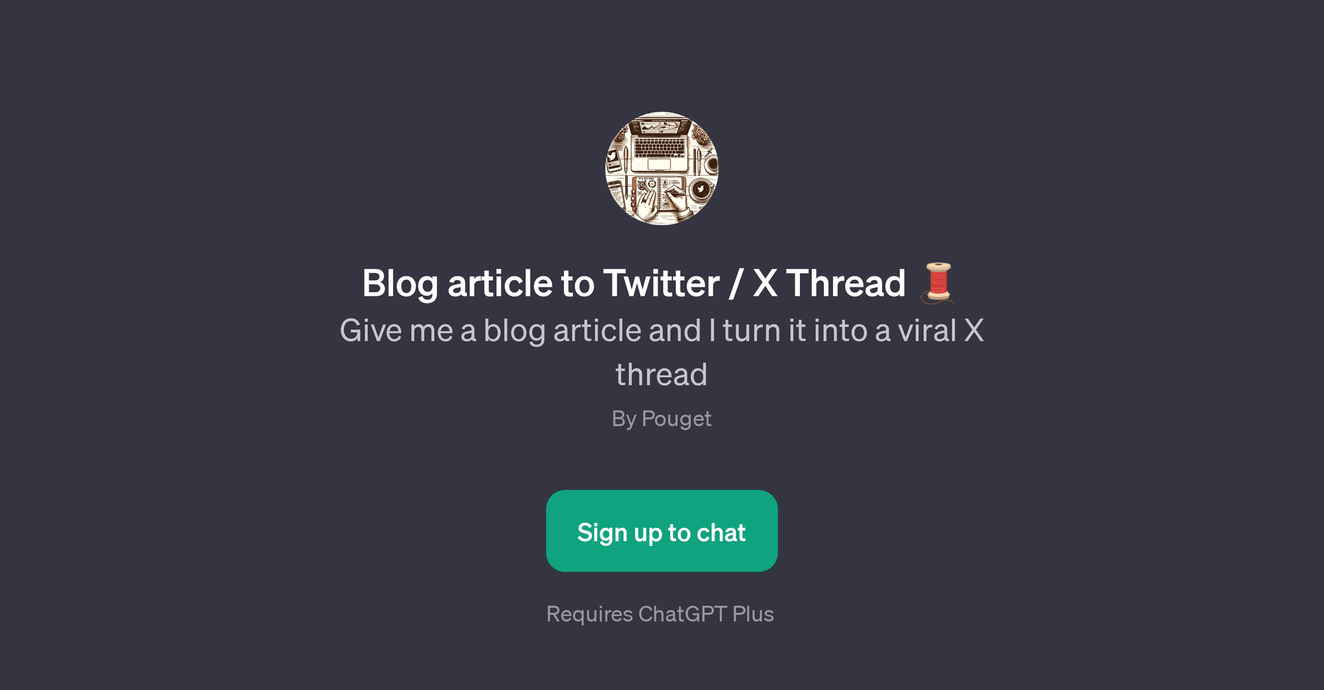 Blog Article to Twitter X Thread