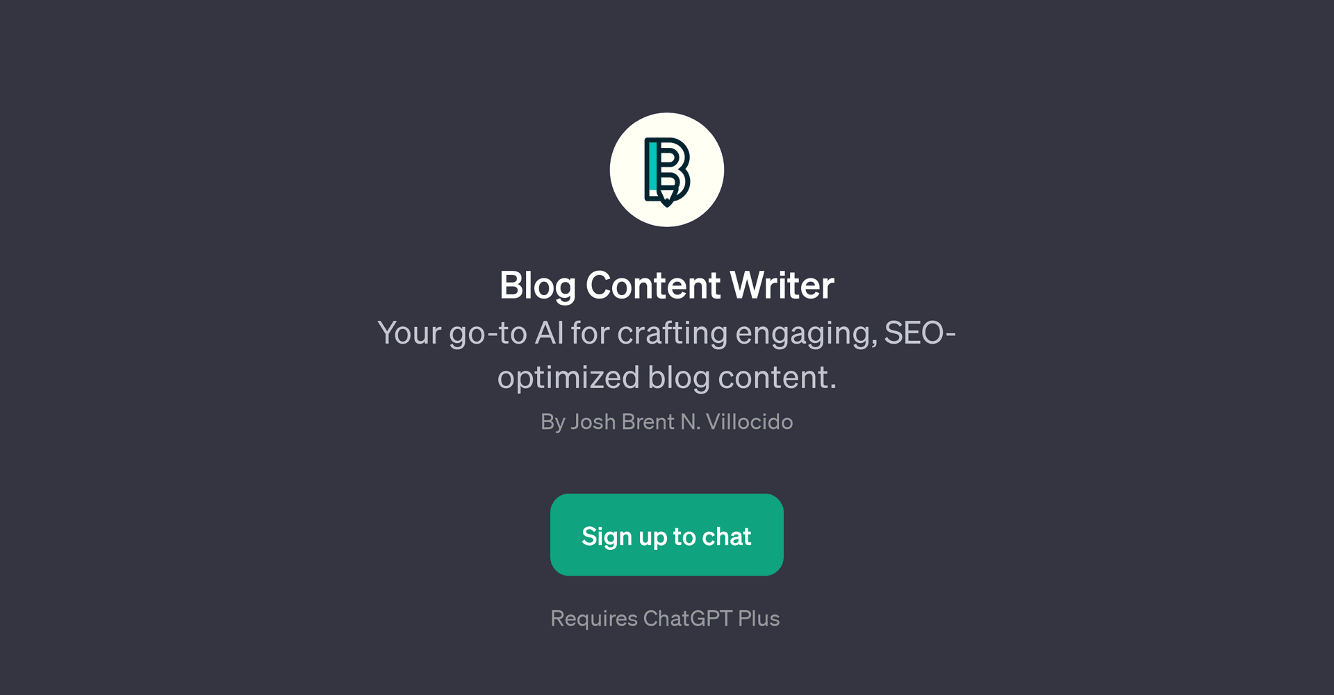 Blog Content Writer