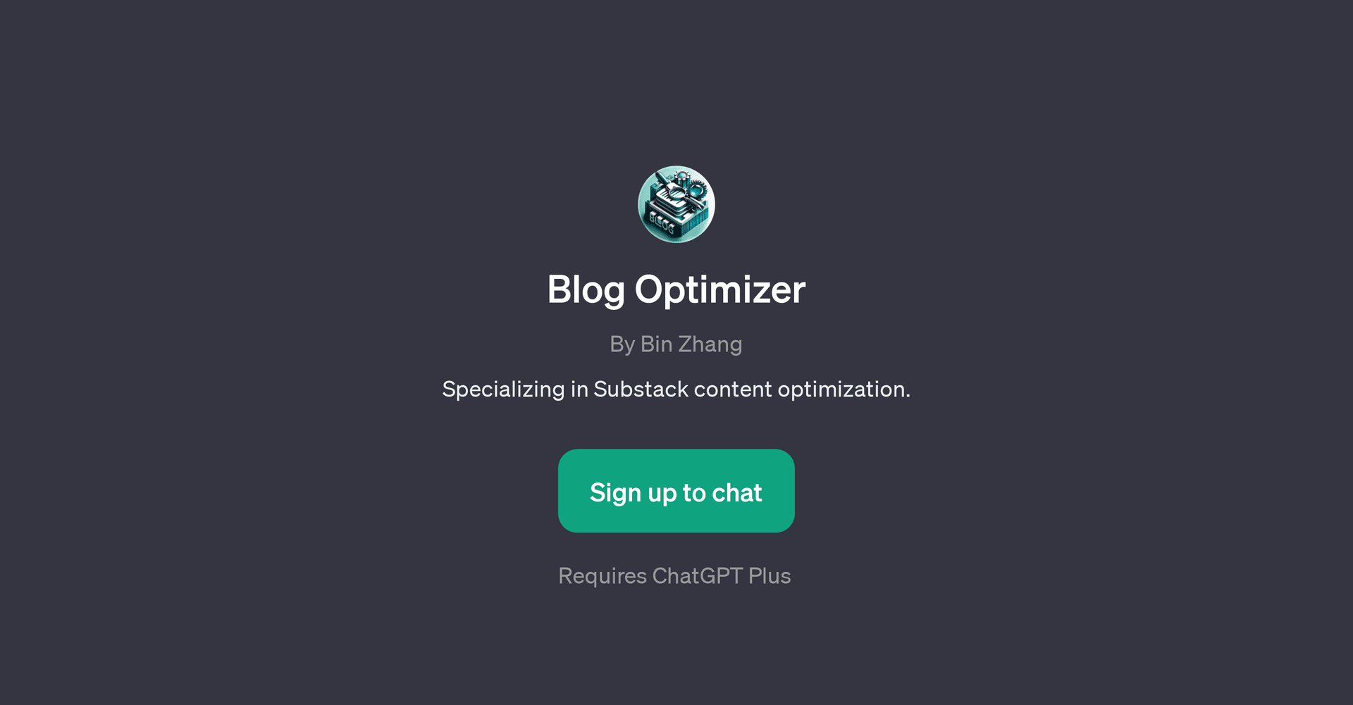 Blog Optimizer