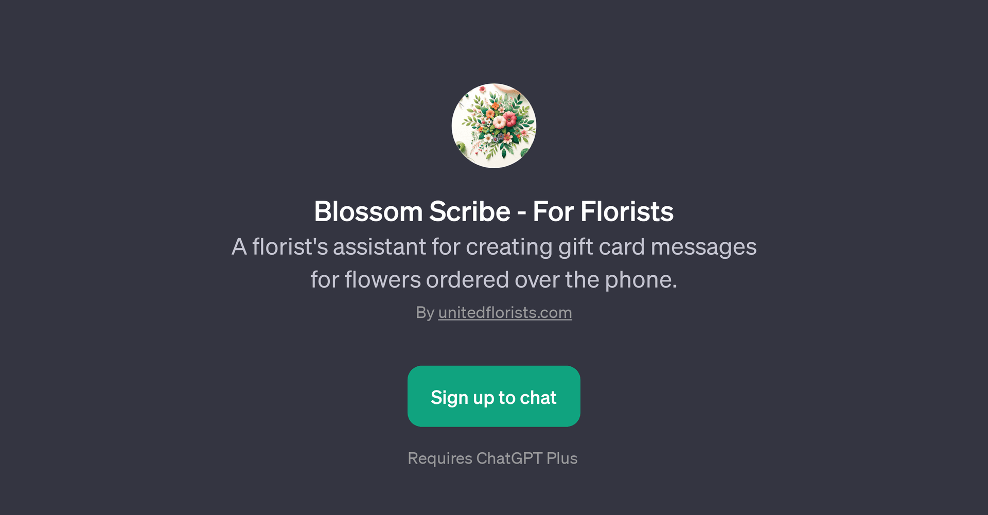 Blossom Scribe - For Florists