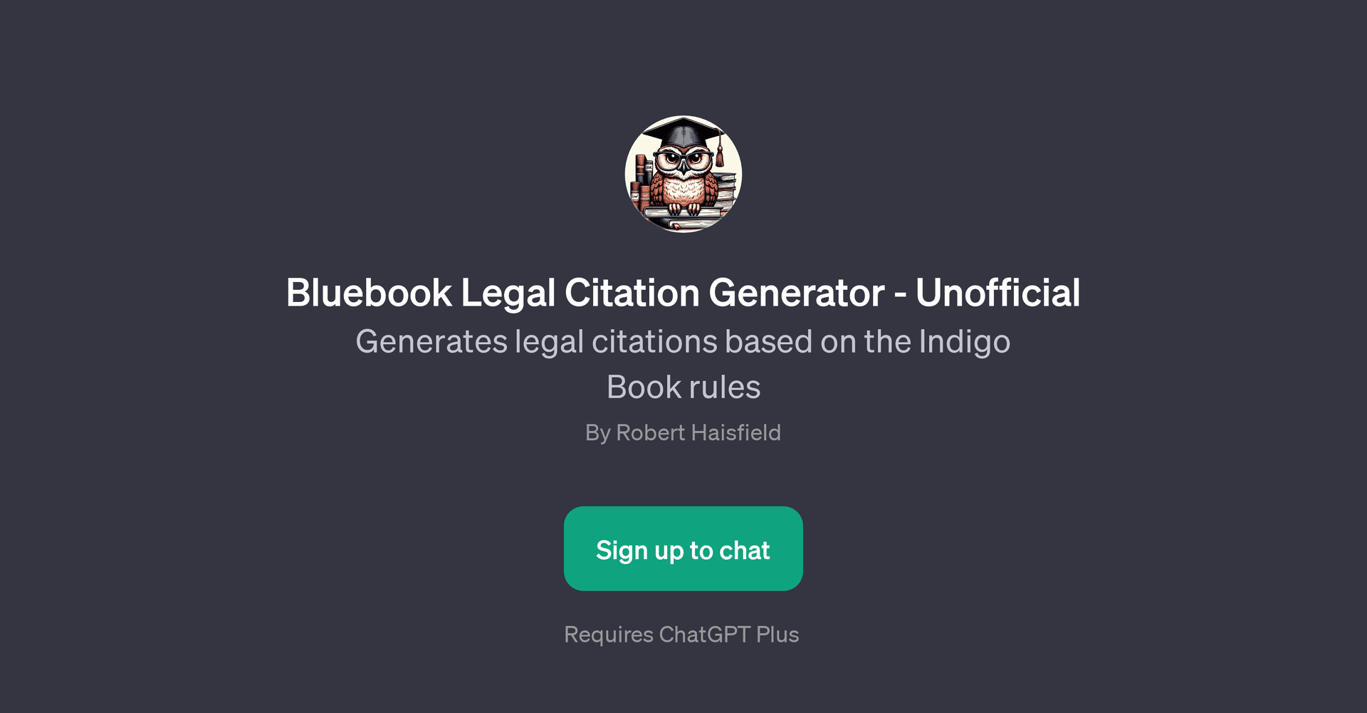 Bluebook Legal Citation Generator