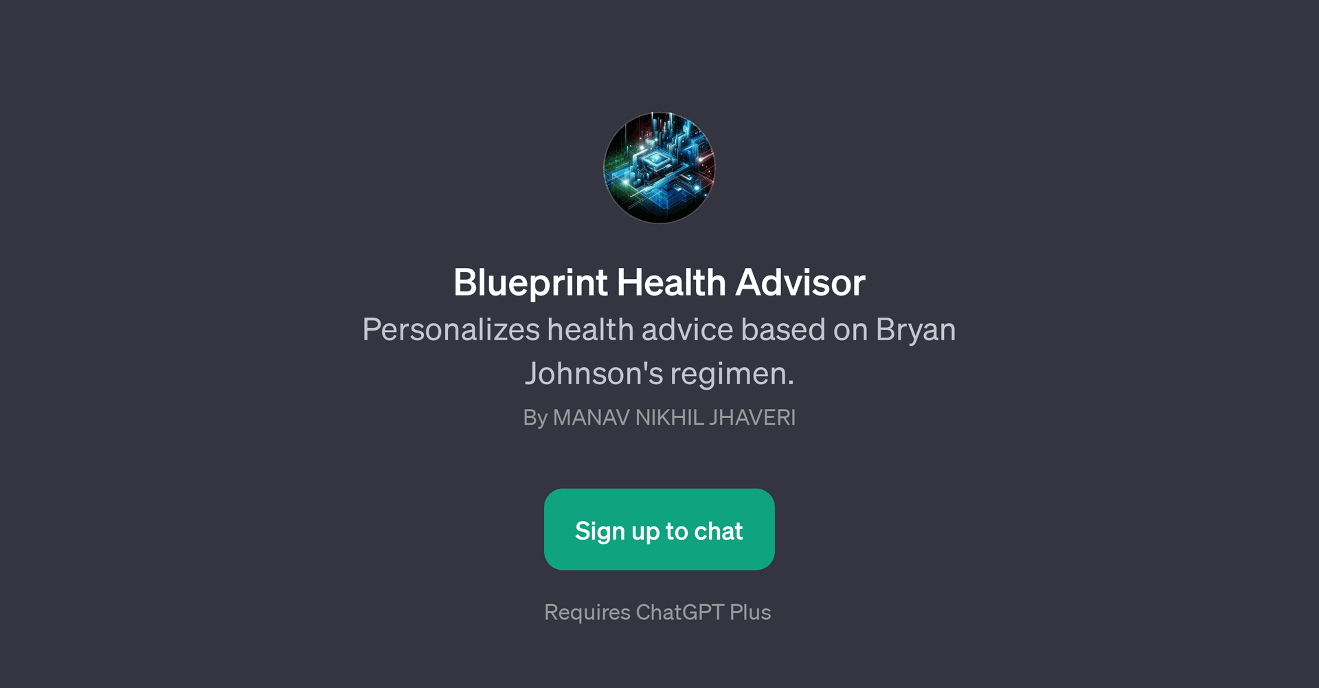 Blueprint Health Advisor