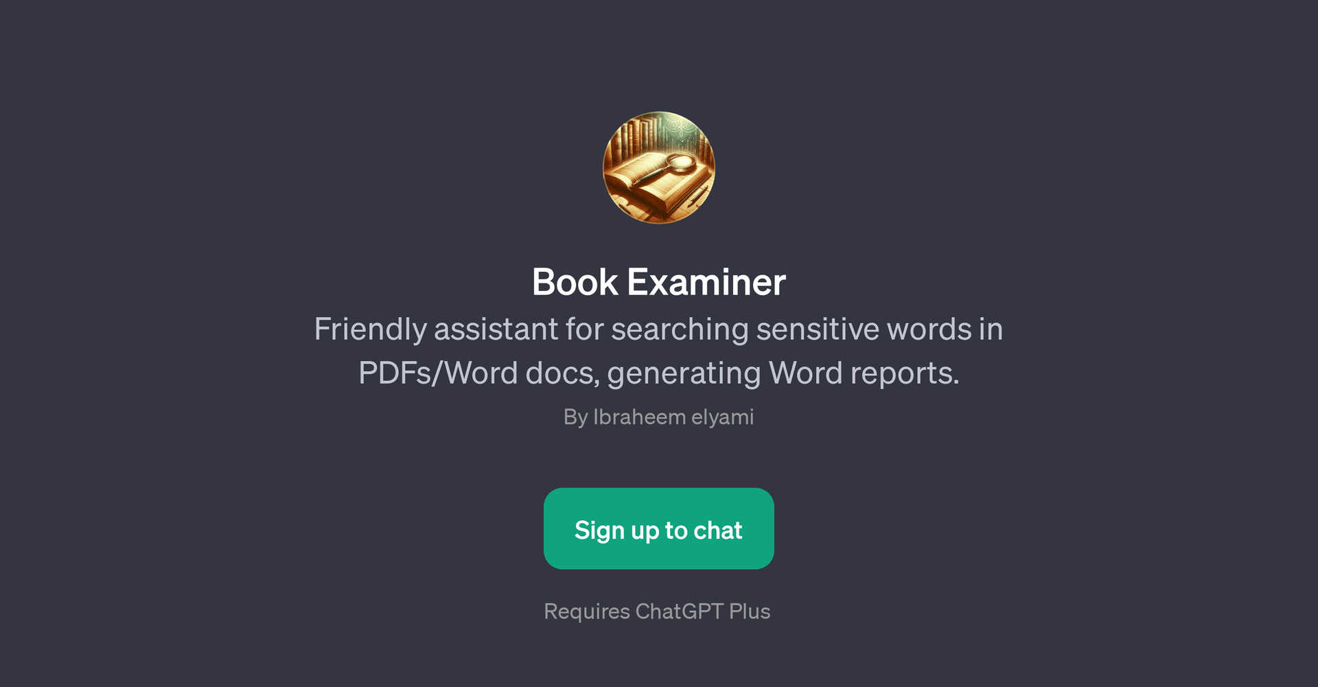Book Examiner