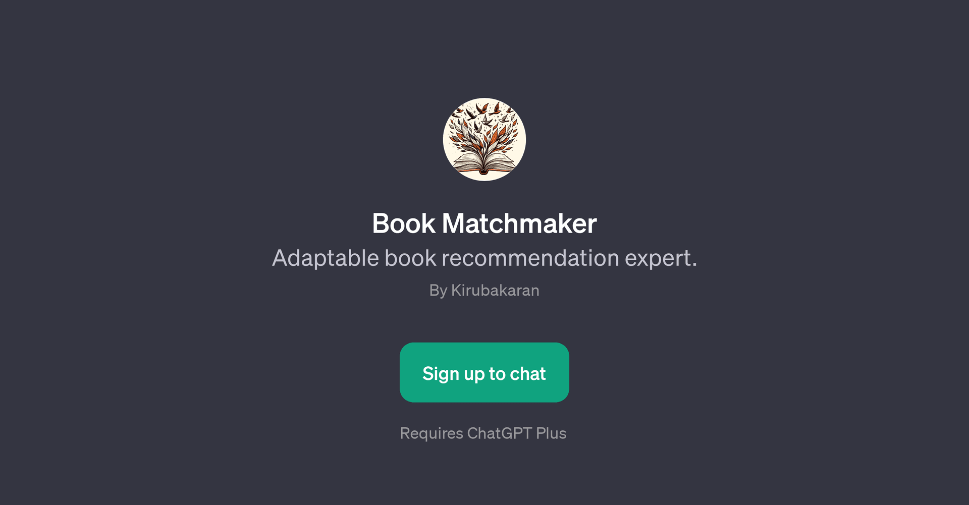 Book Matchmaker