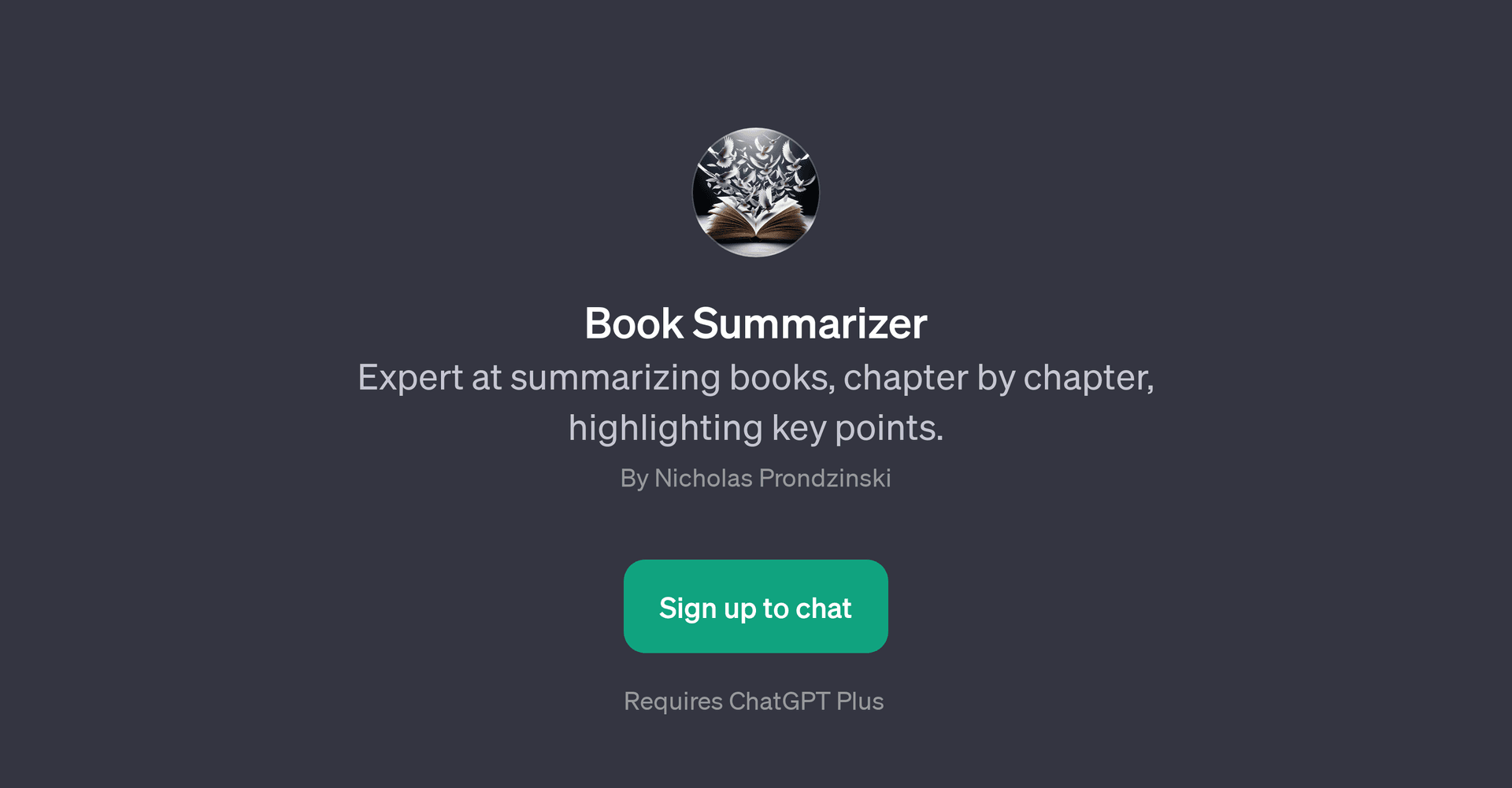 Book Summarizer