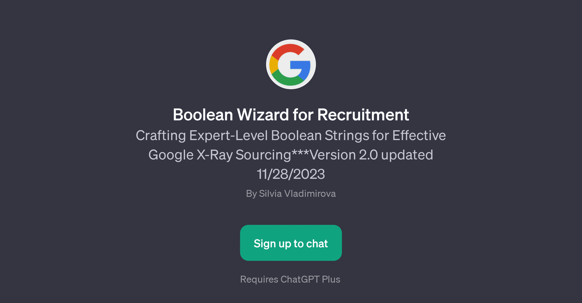 Boolean Wizard for Recruitment
