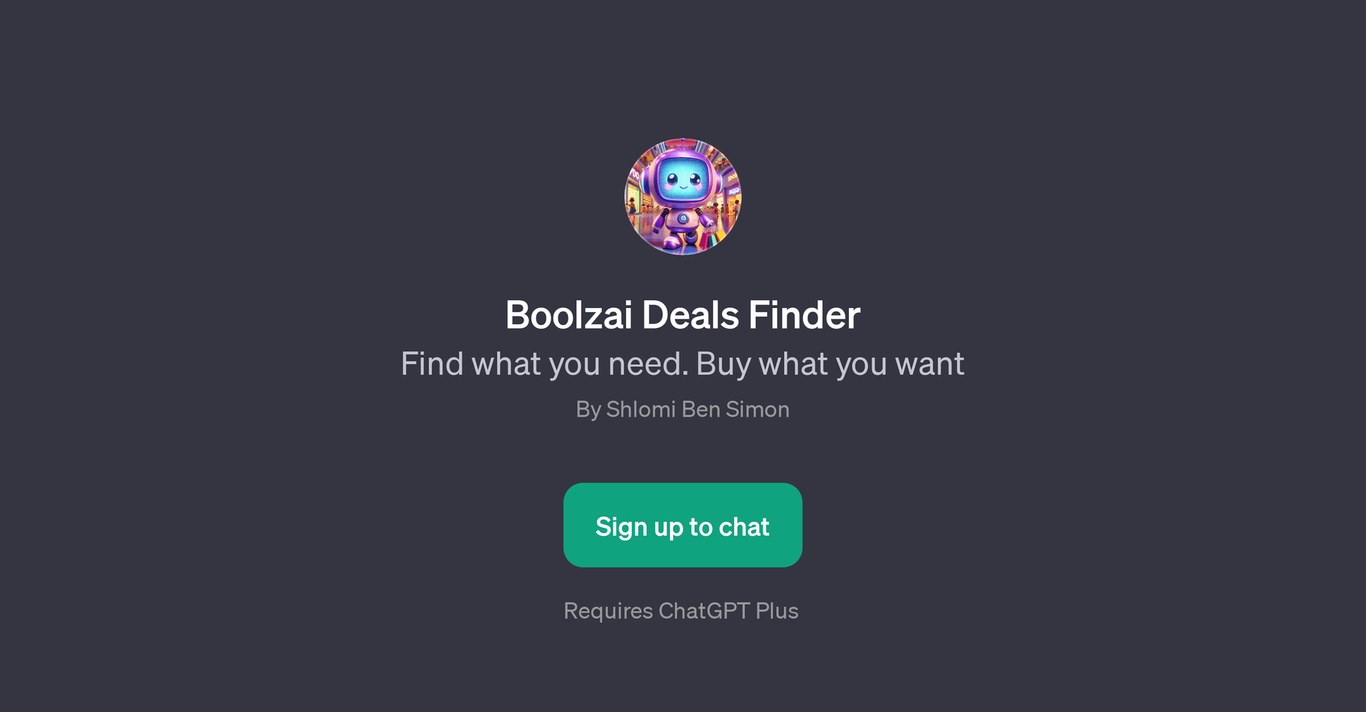 Boolzai Deals Finder