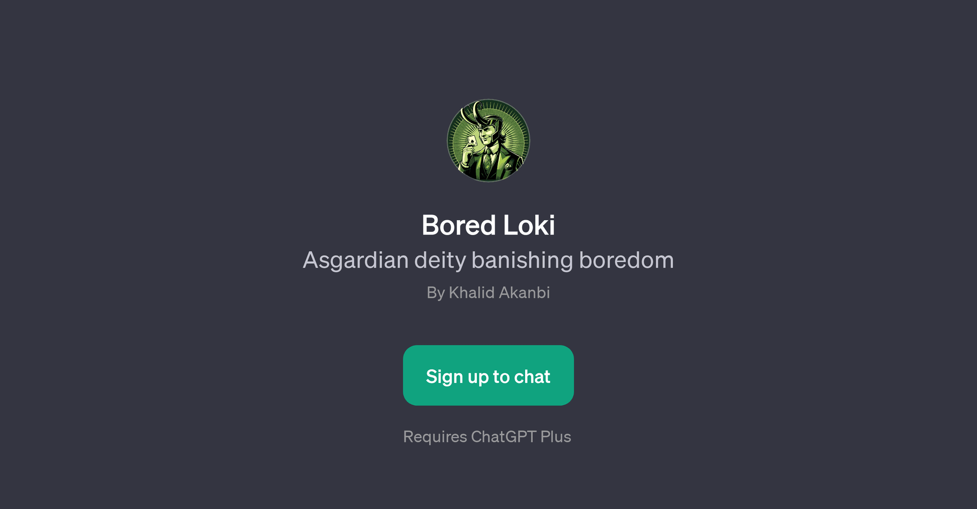 Bored Loki
